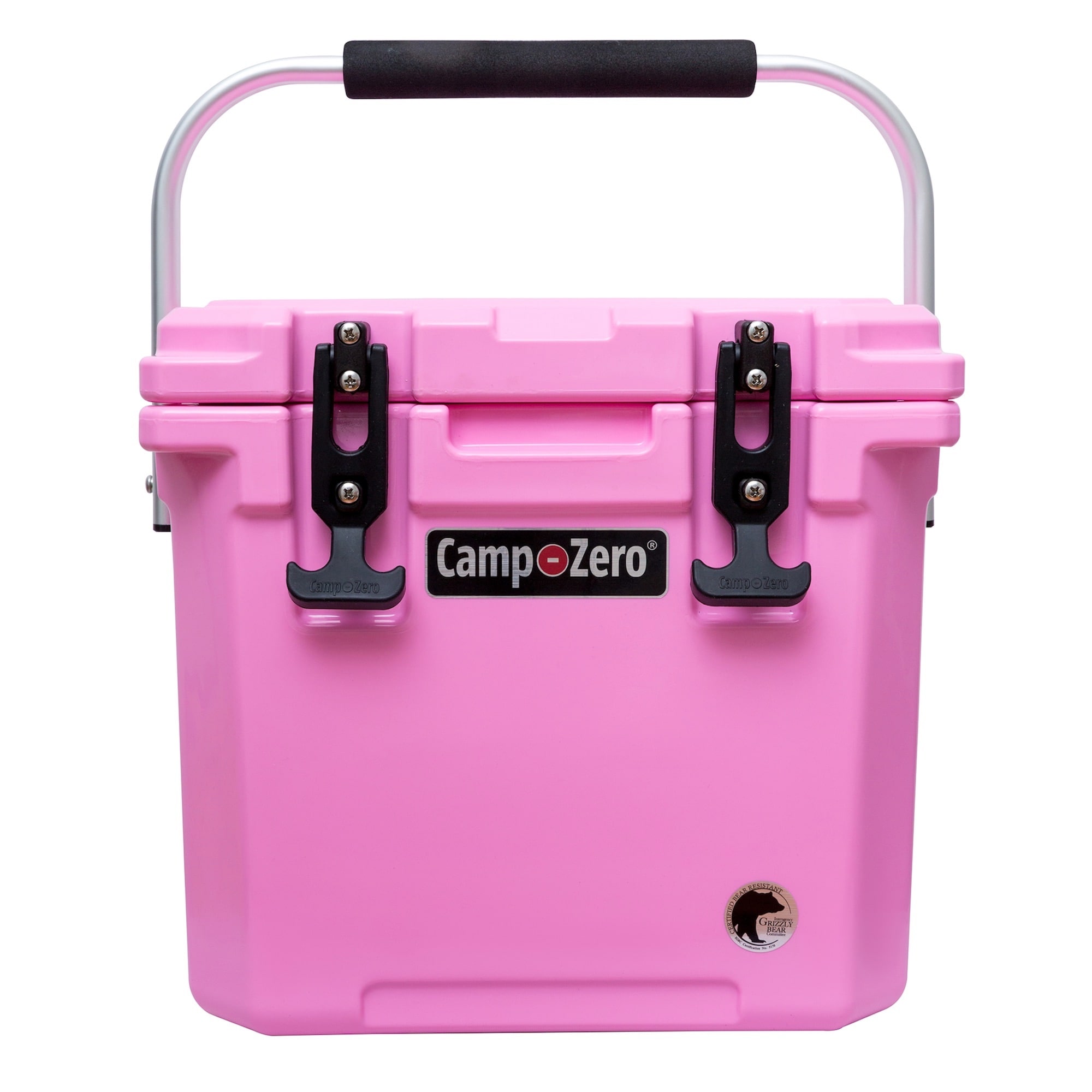 Camp-Zero CZ12L-PK Pink 12.6 Quart(s) Hard rotomolded Insulated Personal cooler with Drainage Spout
