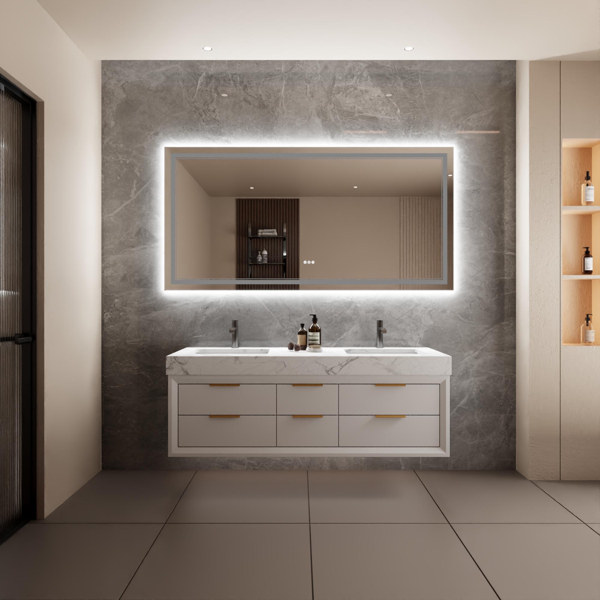 Bayfeve BFXB-11S3672-MIR Framed-Bath-Mirrors - View #17
