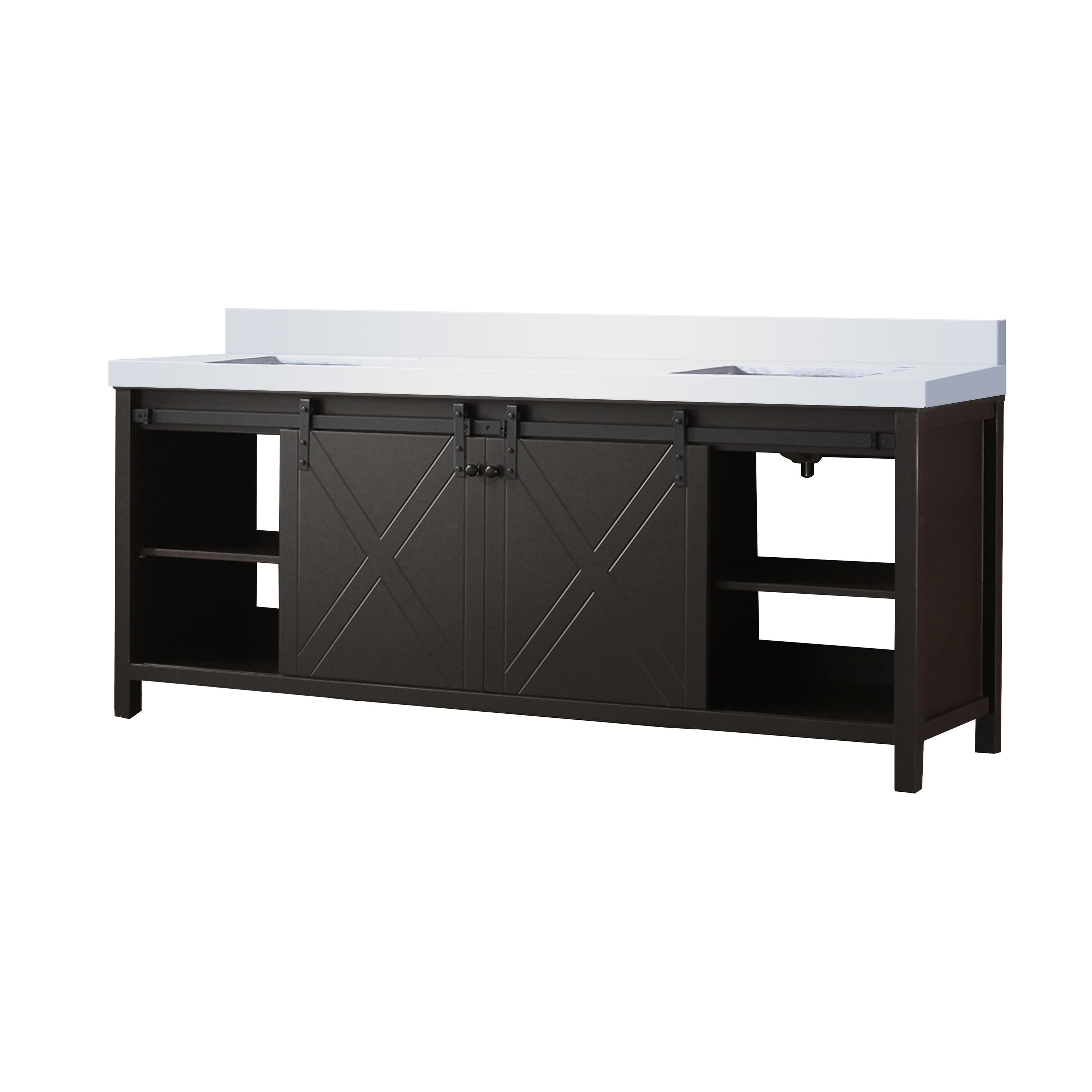Lexora LVM84DC300 Bath-Vanity-Combo - View #5