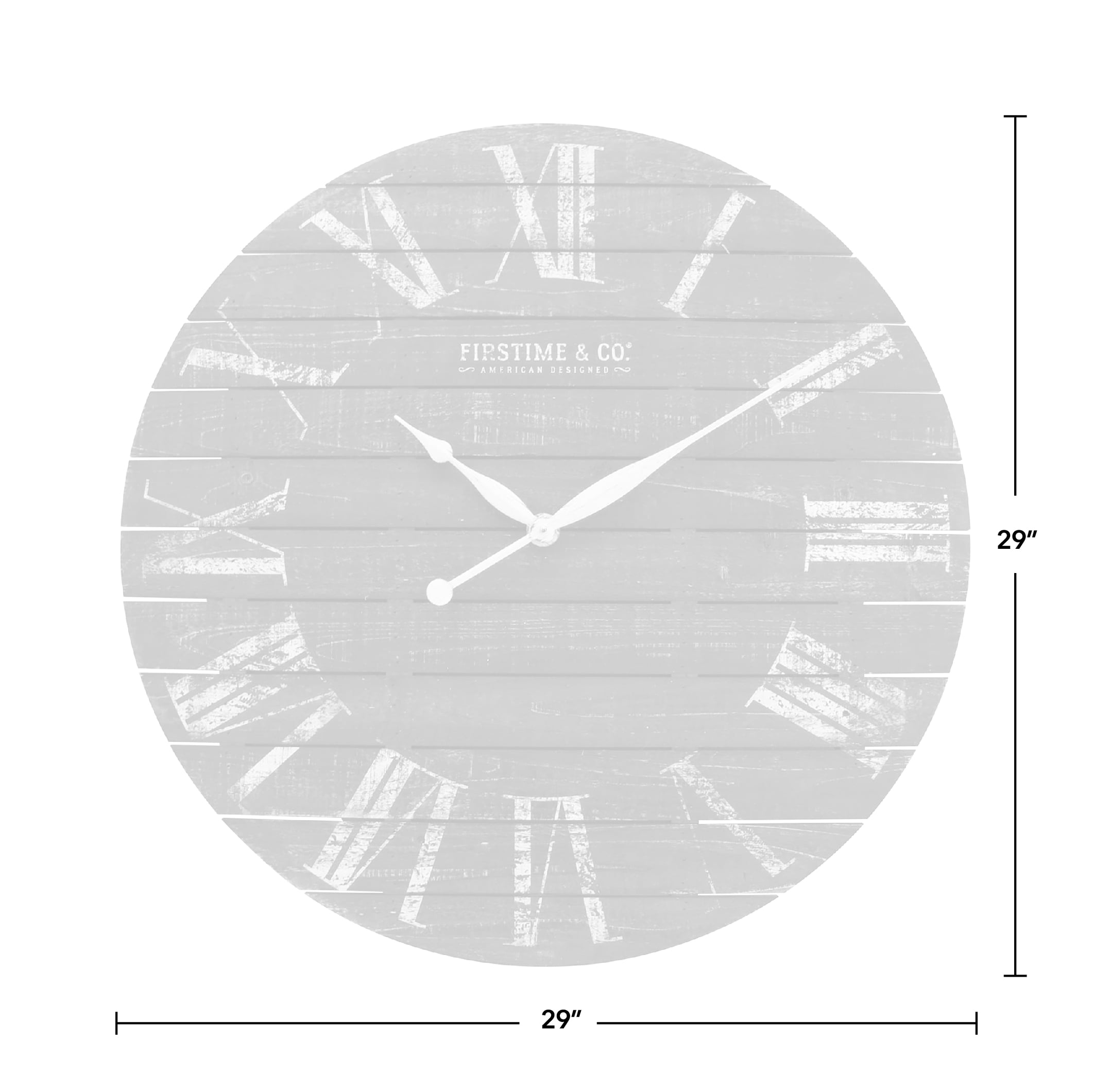 FirsTime 31092 Indoor-Outdoor-Clocks - View #3
