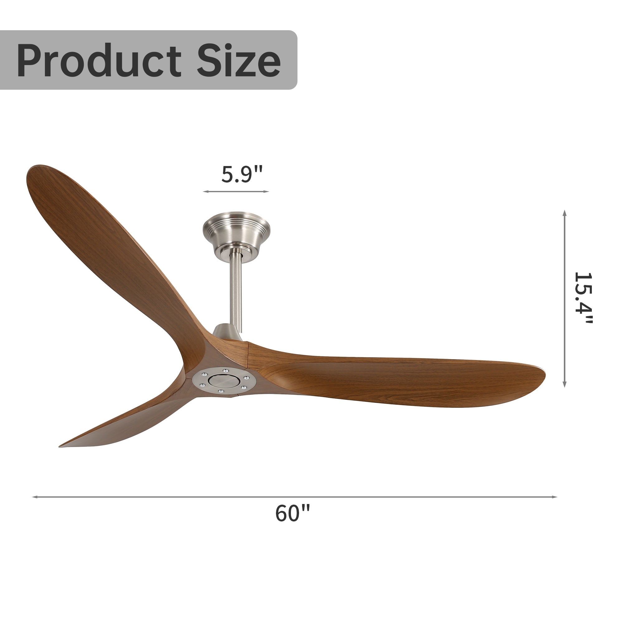 Cuschoice MDHK1-66-CF Ceiling-Fans - View #4
