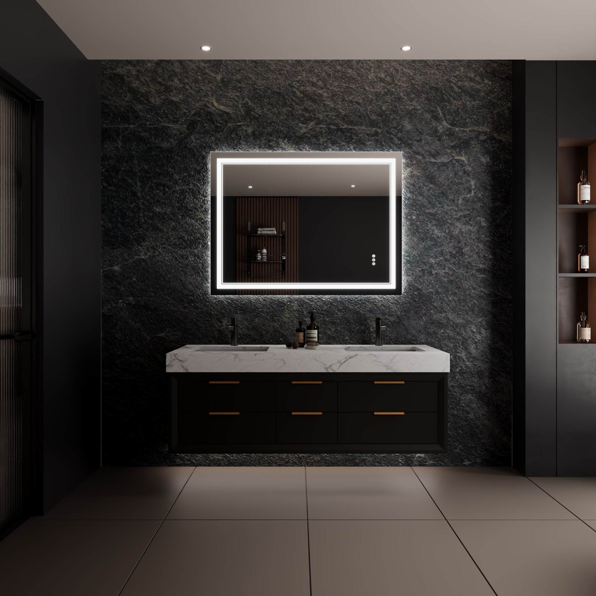 Bayfeve BFXB-15S3648-MIR Framed-Bath-Mirrors - View #14