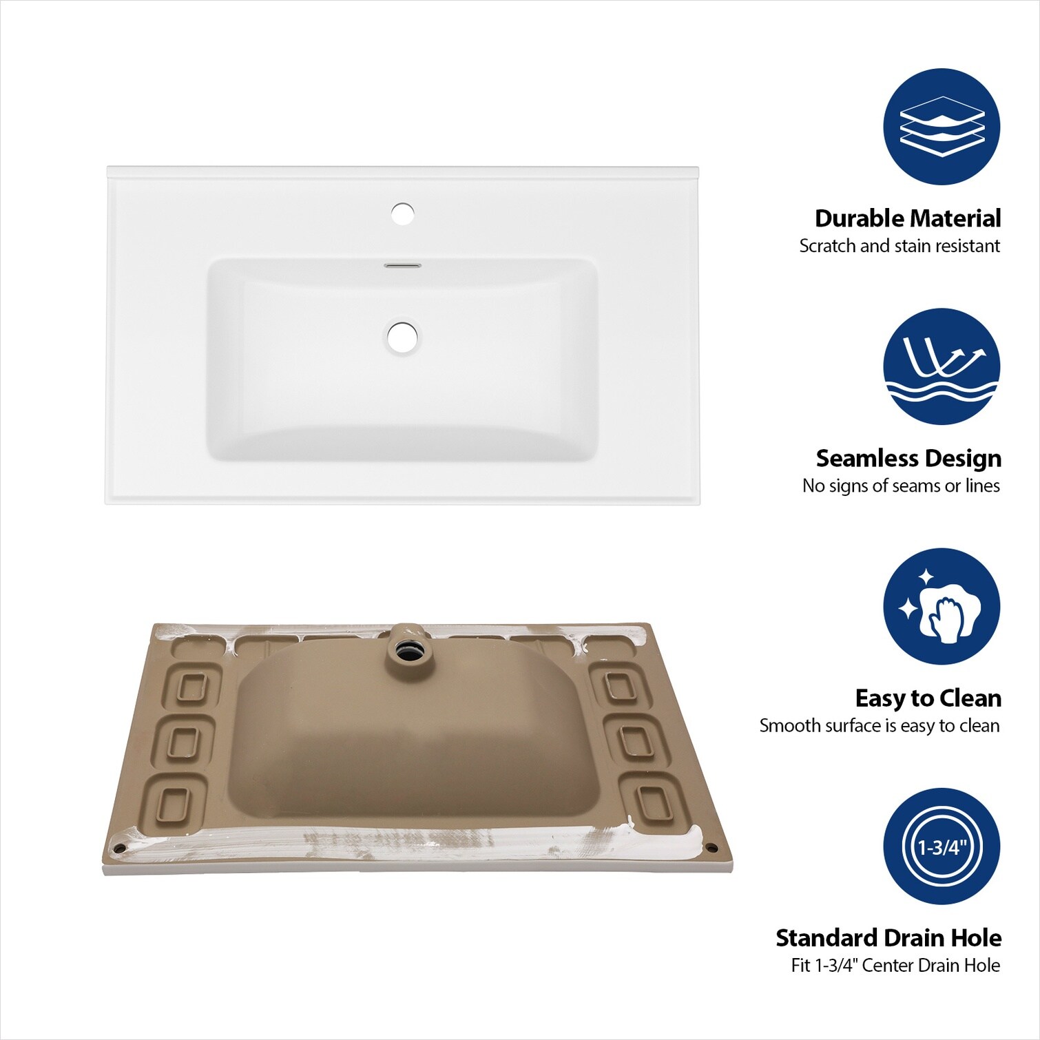 SunJet TP79PP6VO0CP Bath-Vanity-Combo - View #3