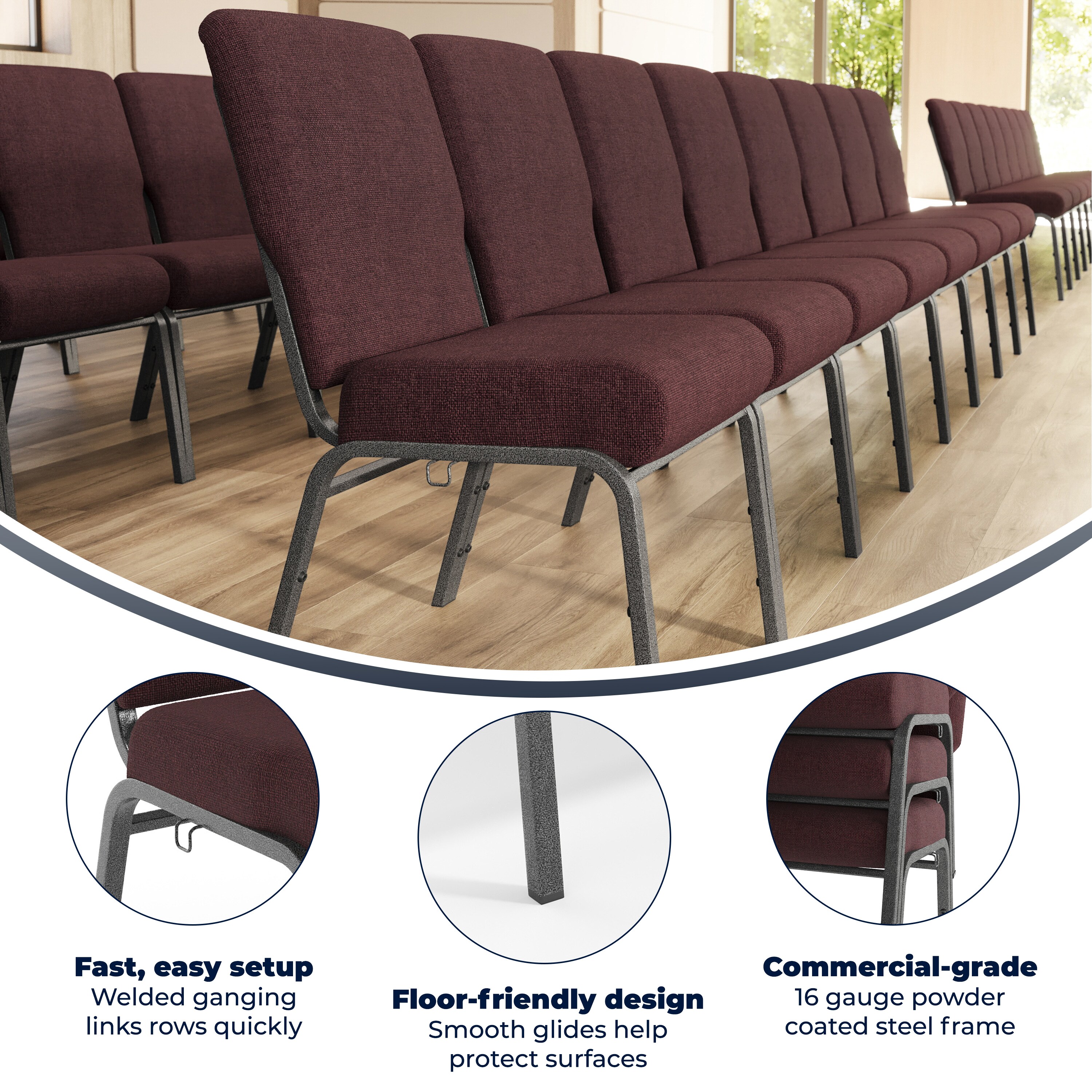 Emma + Oliver 889142505655 Dining-Chairs - View #3