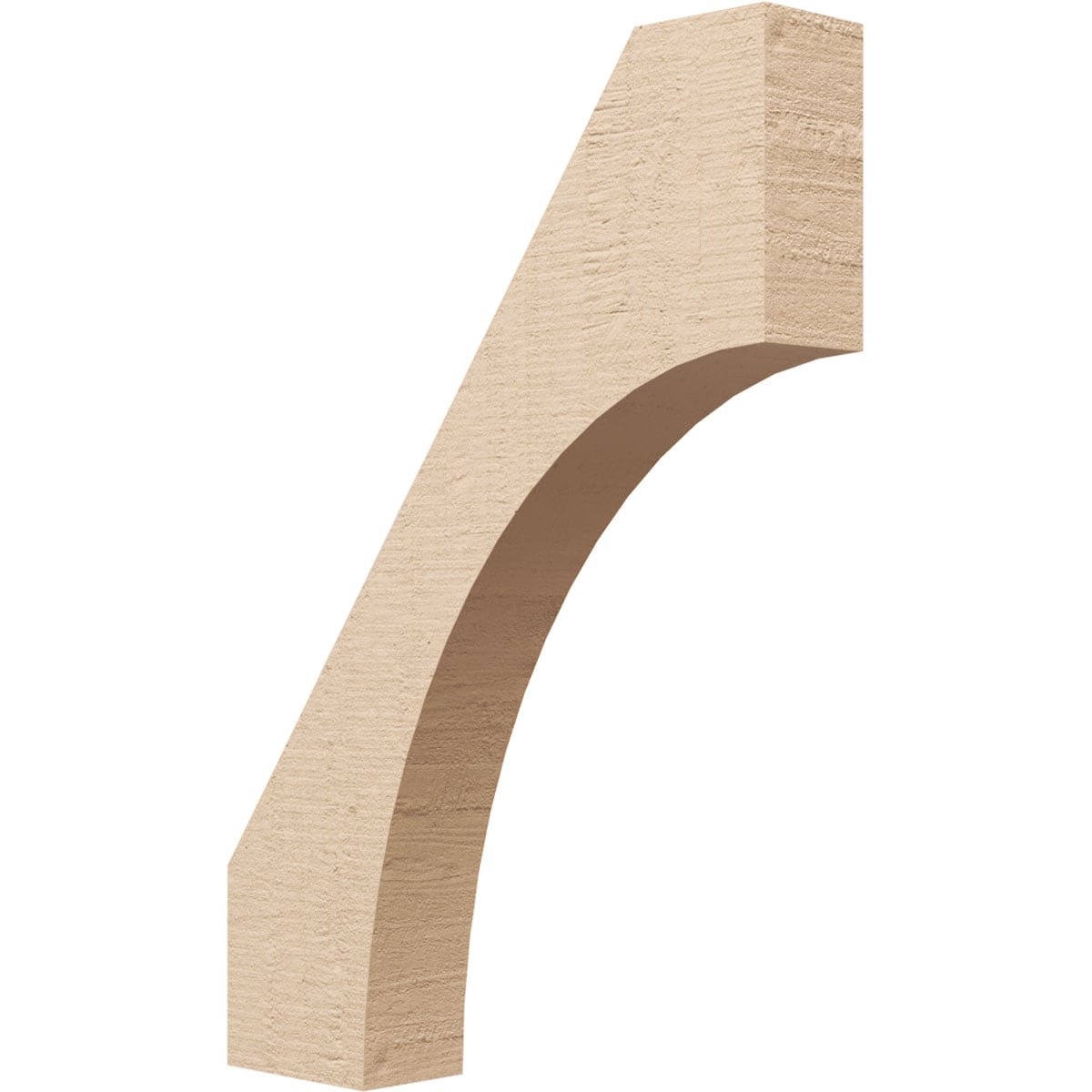 Ekena Millwork BRCUR03X16X22WTLRCPR 3-in x 22-in x 16-in Primed Urethane
