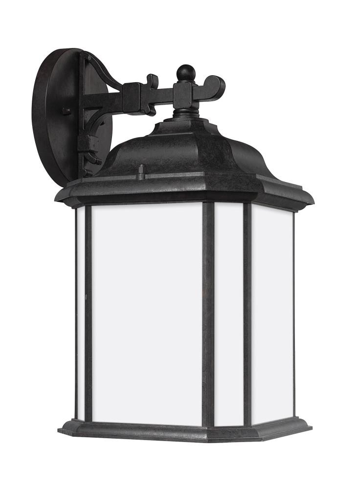 Generation Lighting 84531EN3-746 Kent 1 -Light 15-in H Brushed Bronze Hardwired Outdoor Wall Light