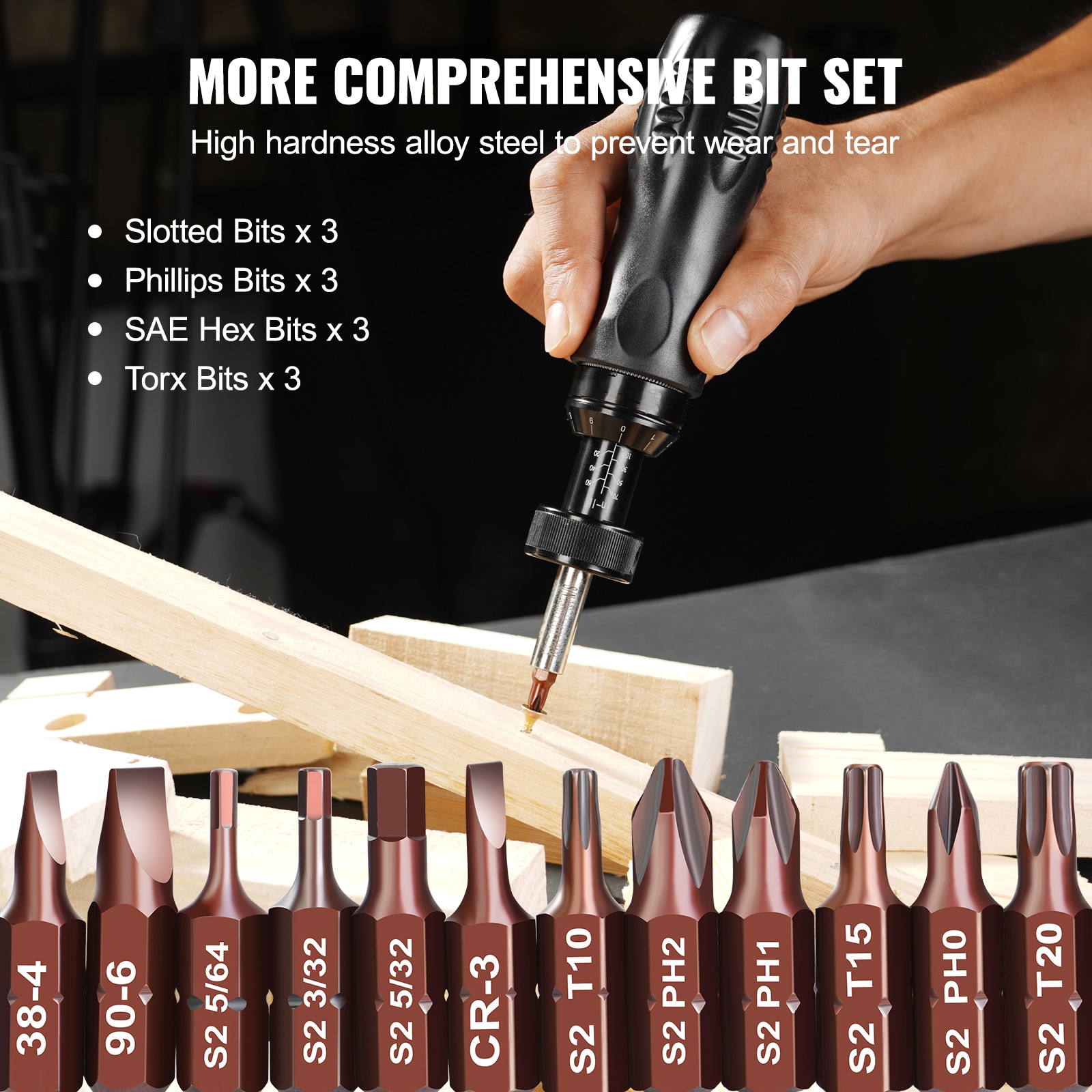 VEVOR SCNJLSDKDKY103696V0 Screwdrivers-Individual - View #4