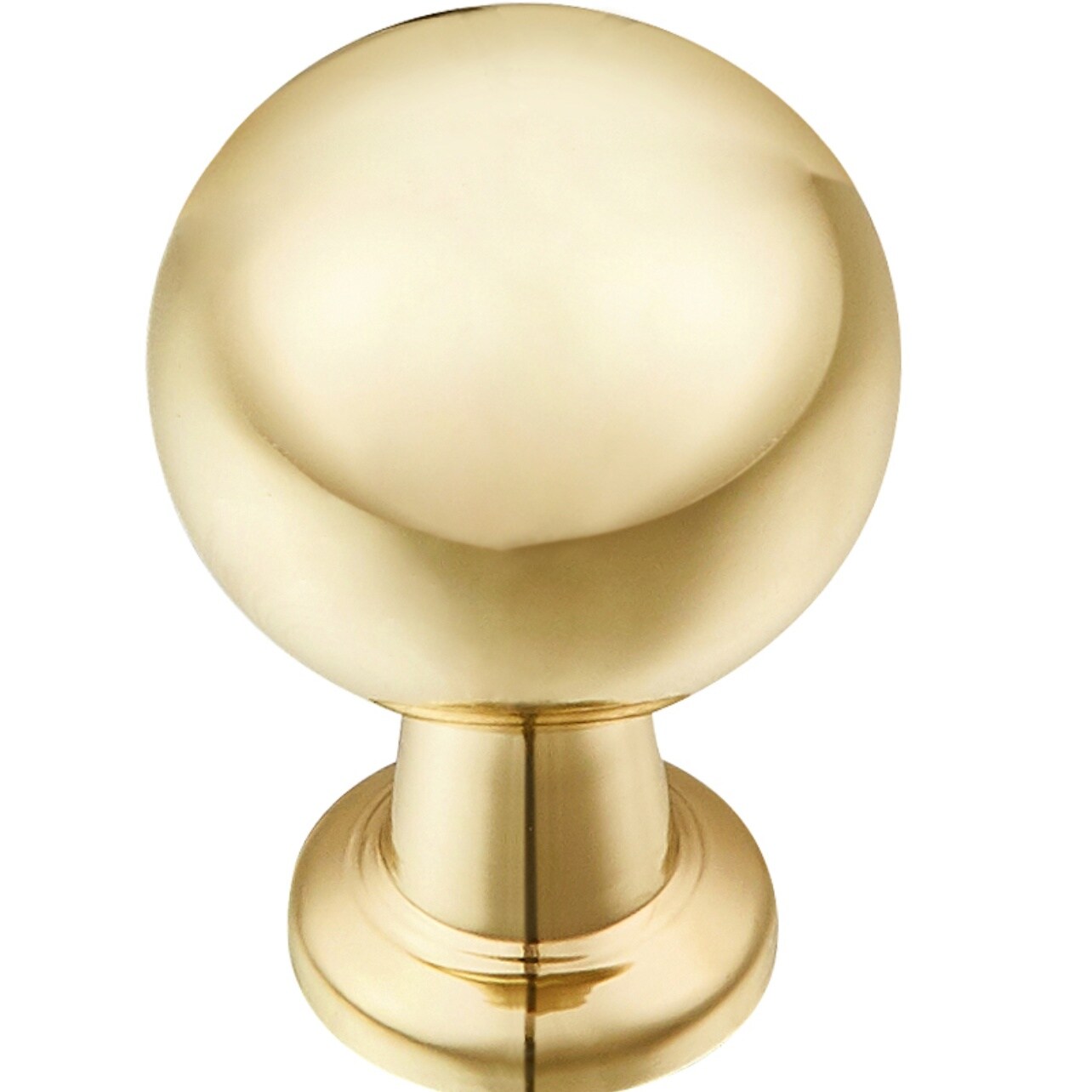 Utopia Alley HW409GD-5 HW409XXX 7/8-in Gold Round Classic Cabinet Knob