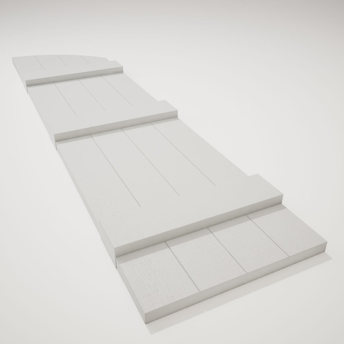 Ekena Millwork LJ6S14X07700WH Exterior-Shutters - View #5