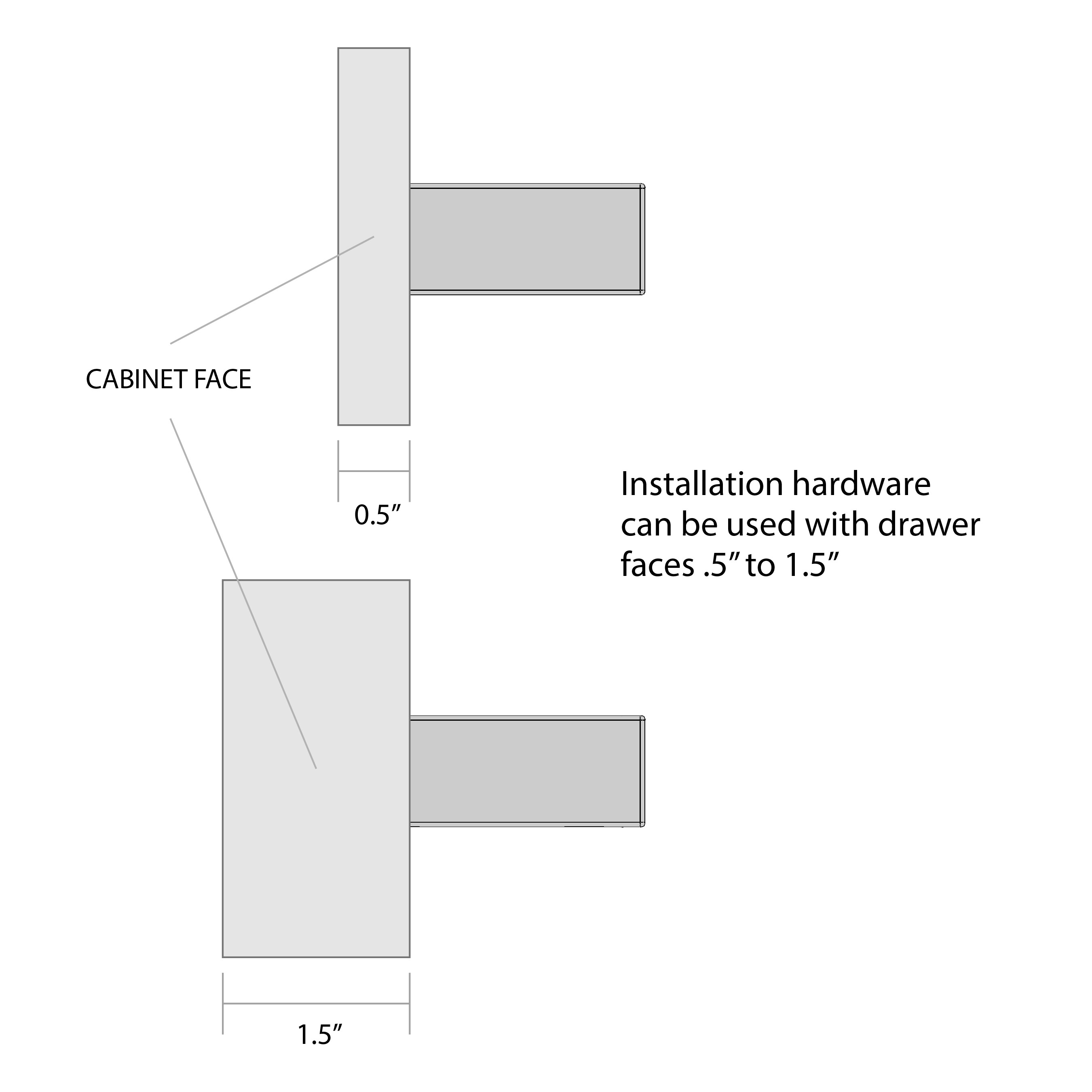 Origin 21 CAB-076-327-MB Cabinet-Pulls - View #7