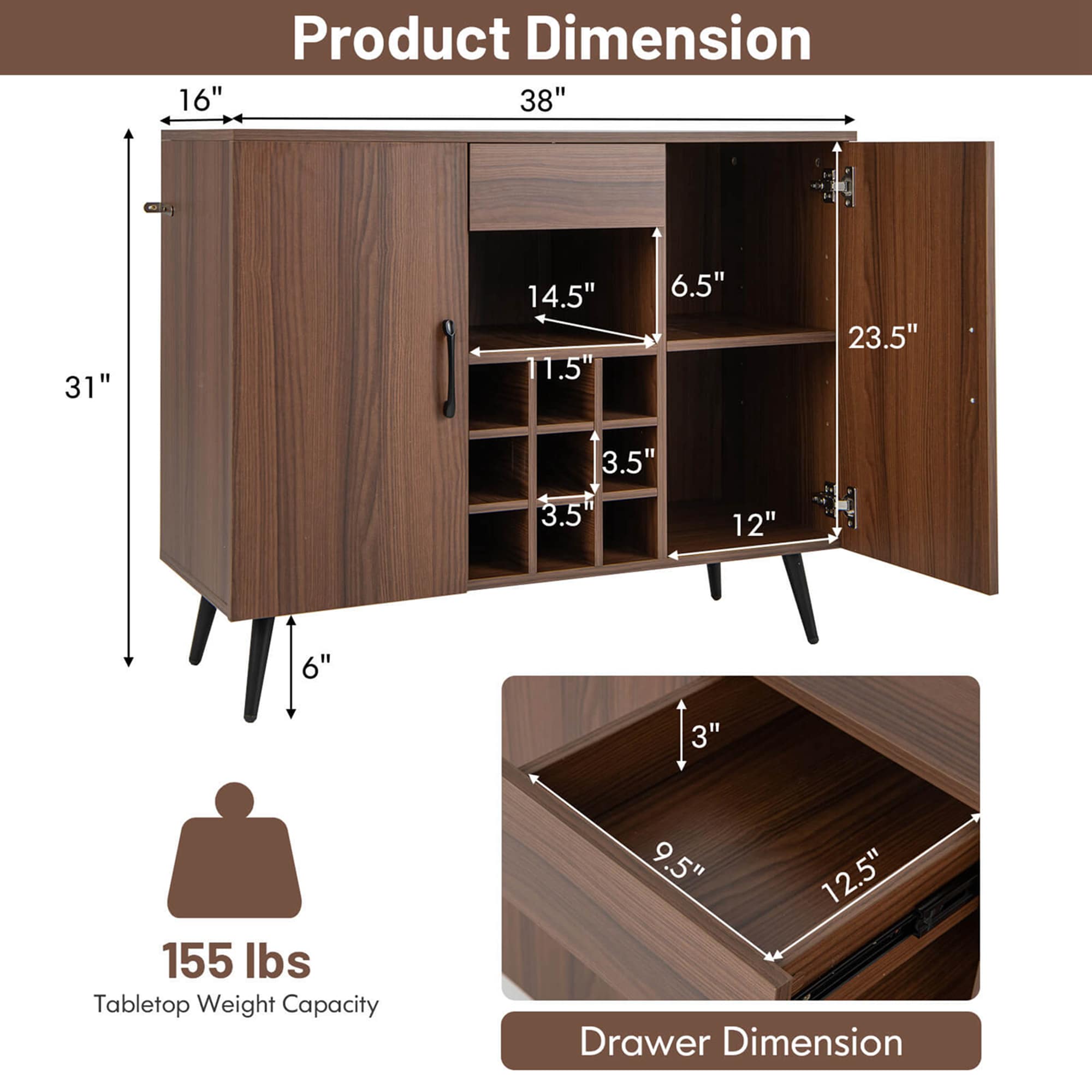 Goplus LWS00463 Utility-Storage-Cabinets - View #2