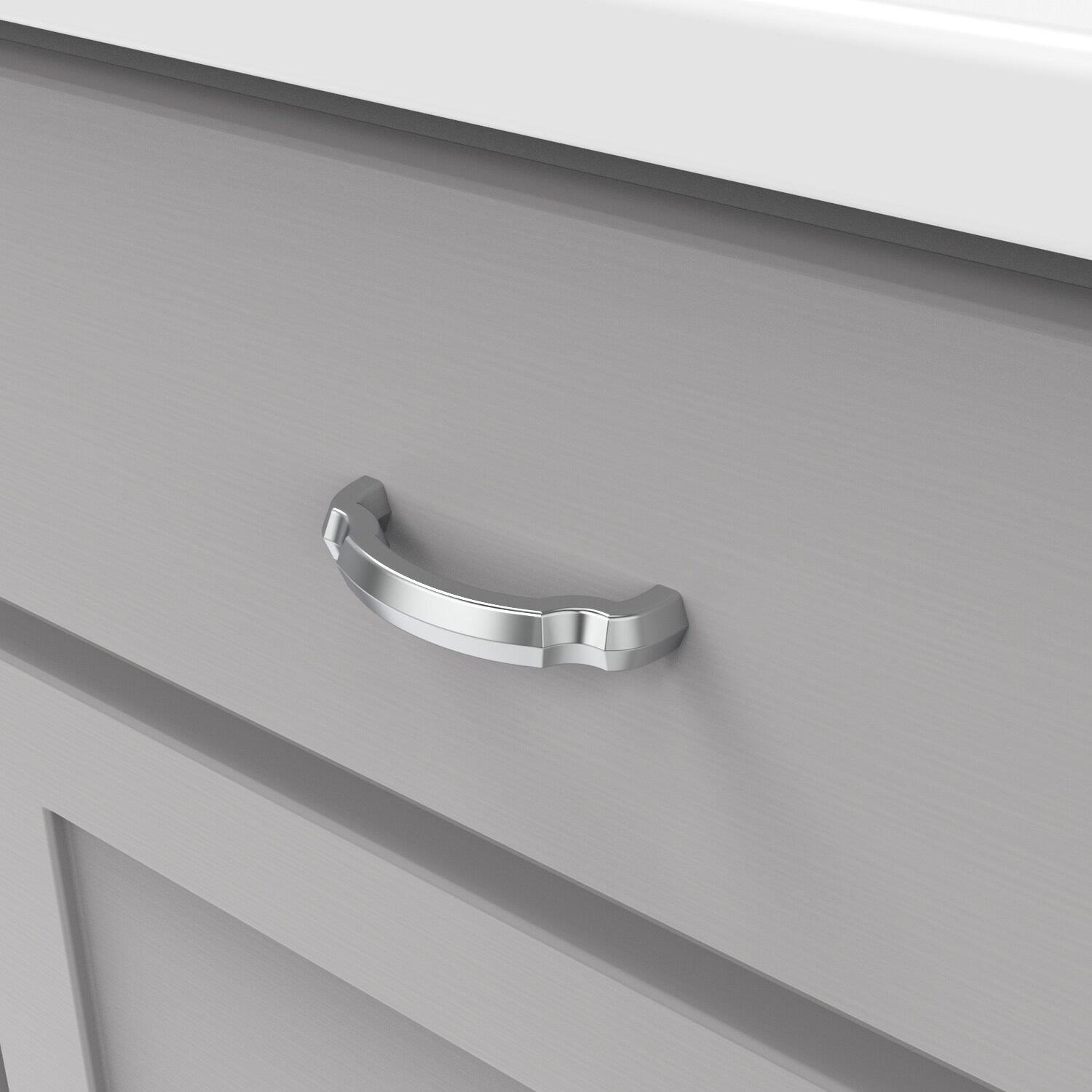 Hickory Hardware H077862CH Cabinet-Pulls - View #3