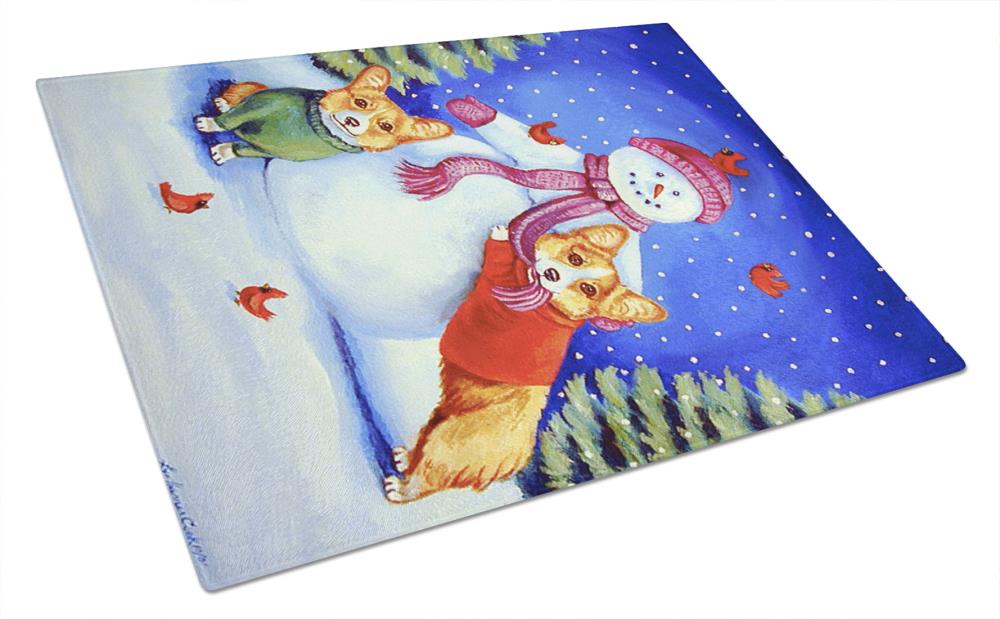 Caroline's Treasures 7048LCB 11.25-in L x 15.75-in W Glass Cutting Board