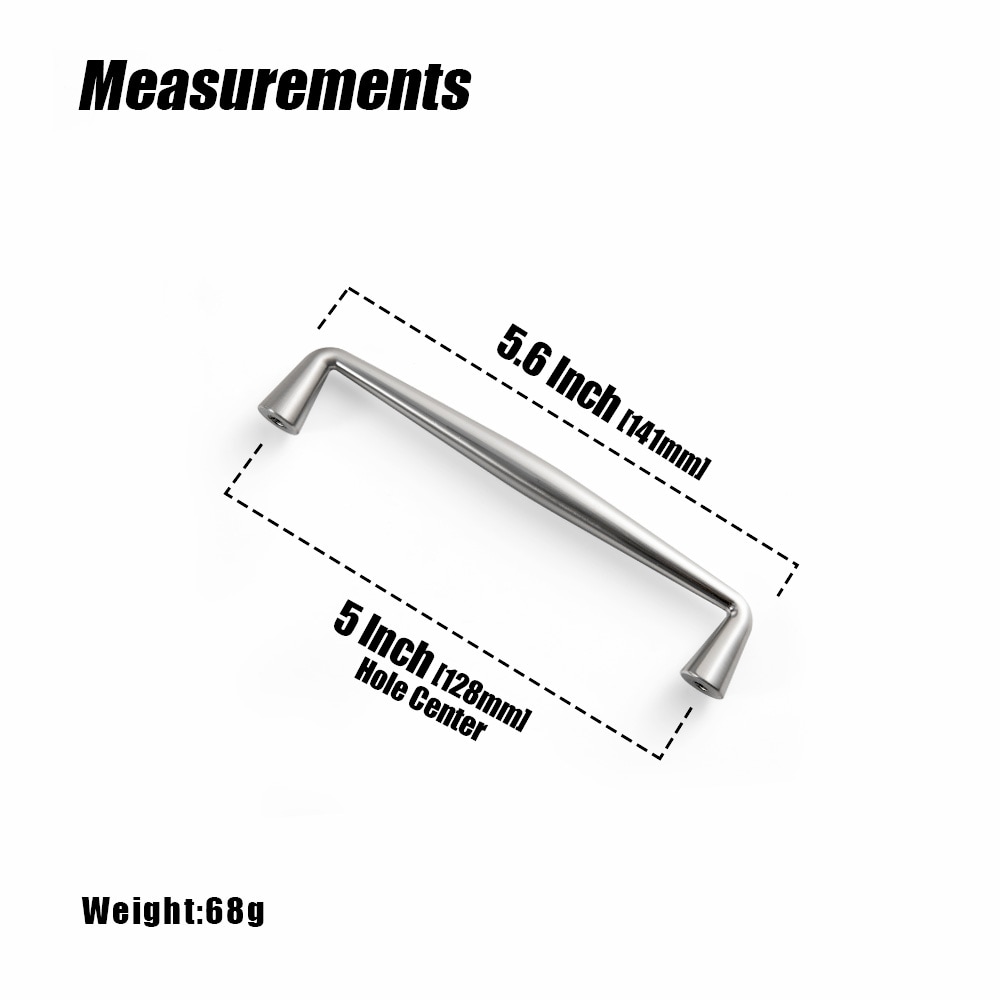 Miaokesen 6180LN-128 Cabinet-Pulls - View #2