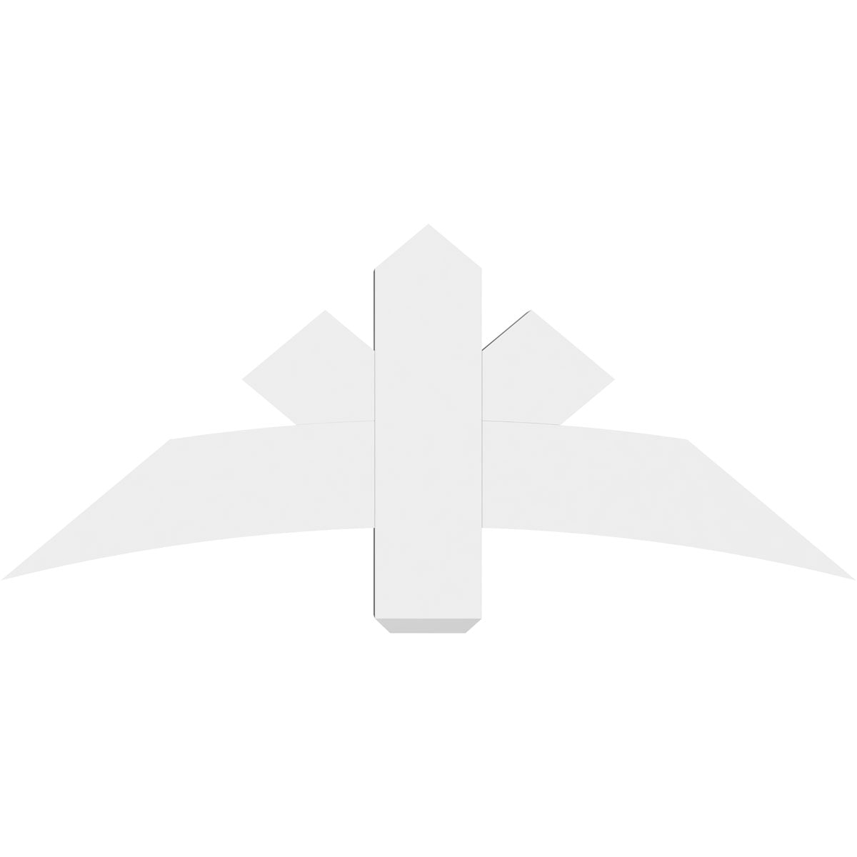 Ekena Millwork GBP048X20X0406ALB00 Exterior-Brackets-Braces - View #2