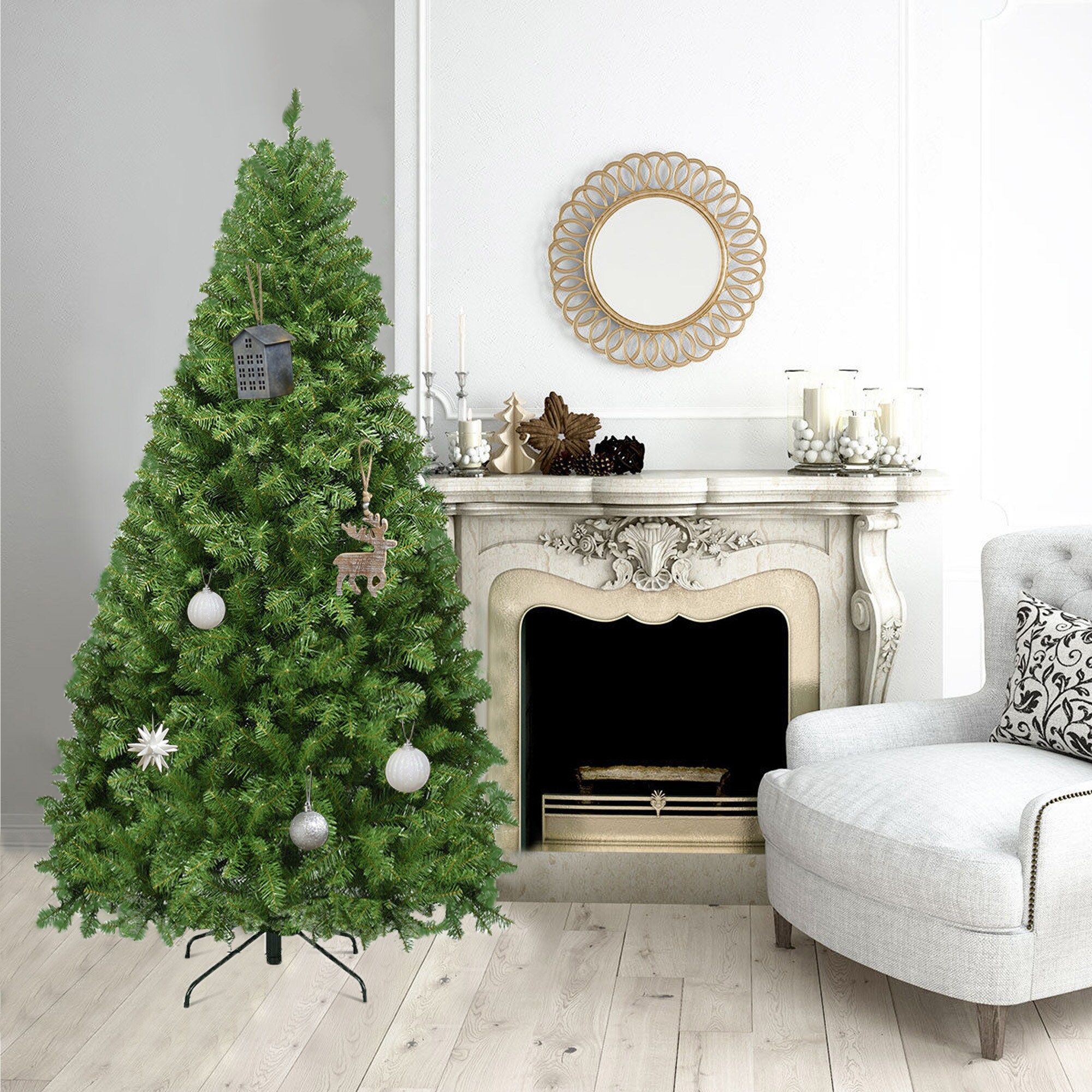 WELLFOR CM-HWY-20714 Artificial-Christmas-Trees - View #5