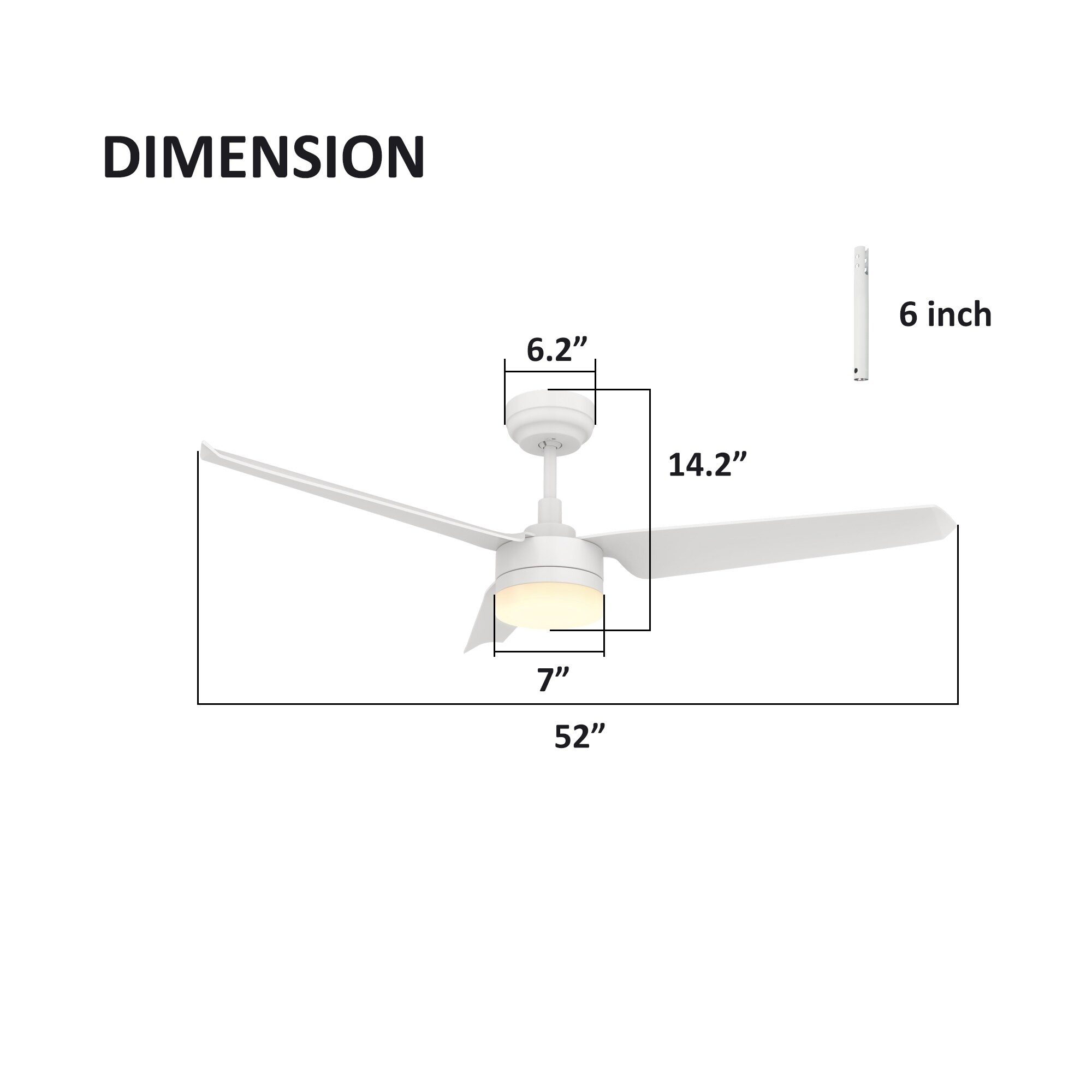 CARRO USA LS523N-L12-W1-1 Ceiling-Fans - View #10