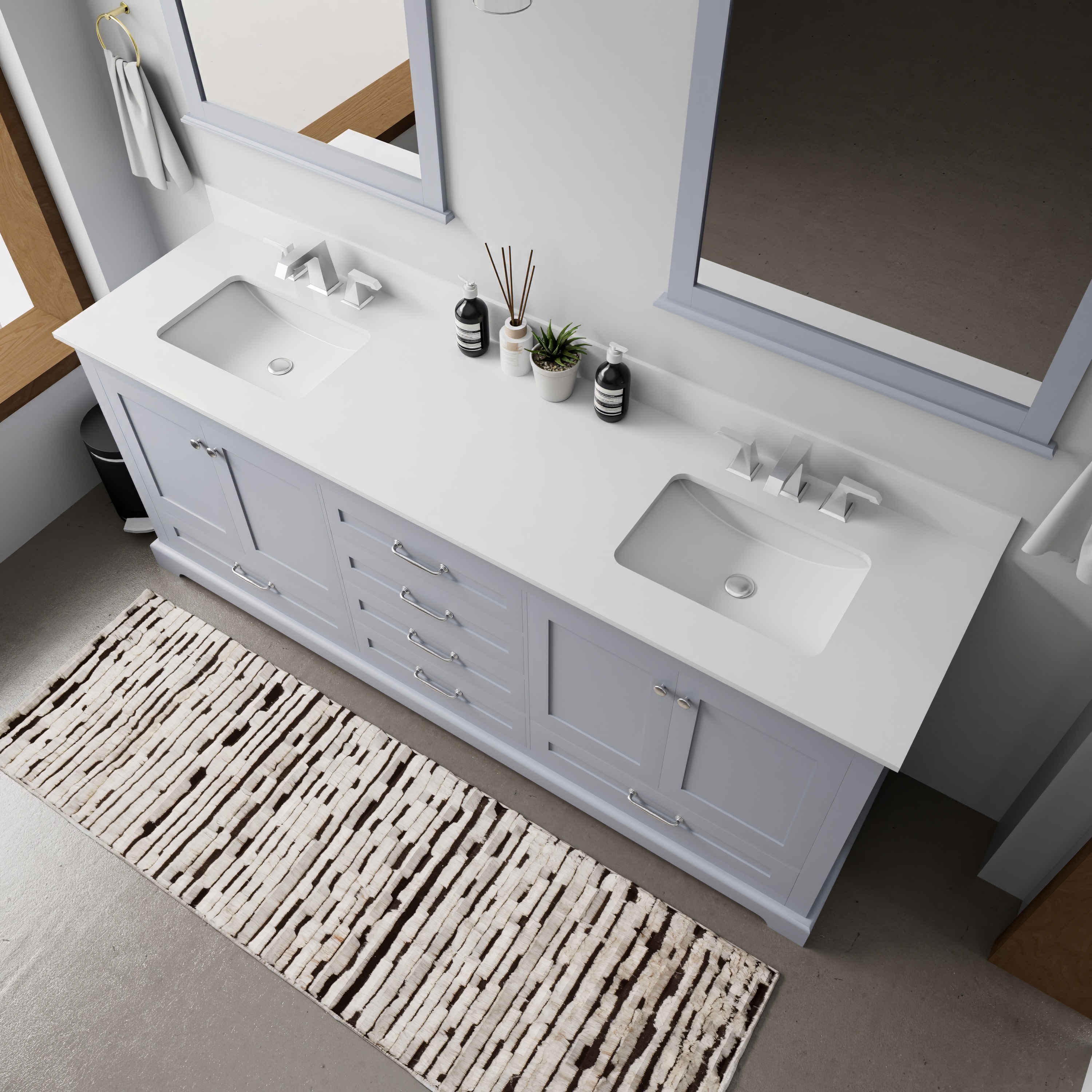 Lexora LVD80DB311 Bath-Vanity-Combo - View #2