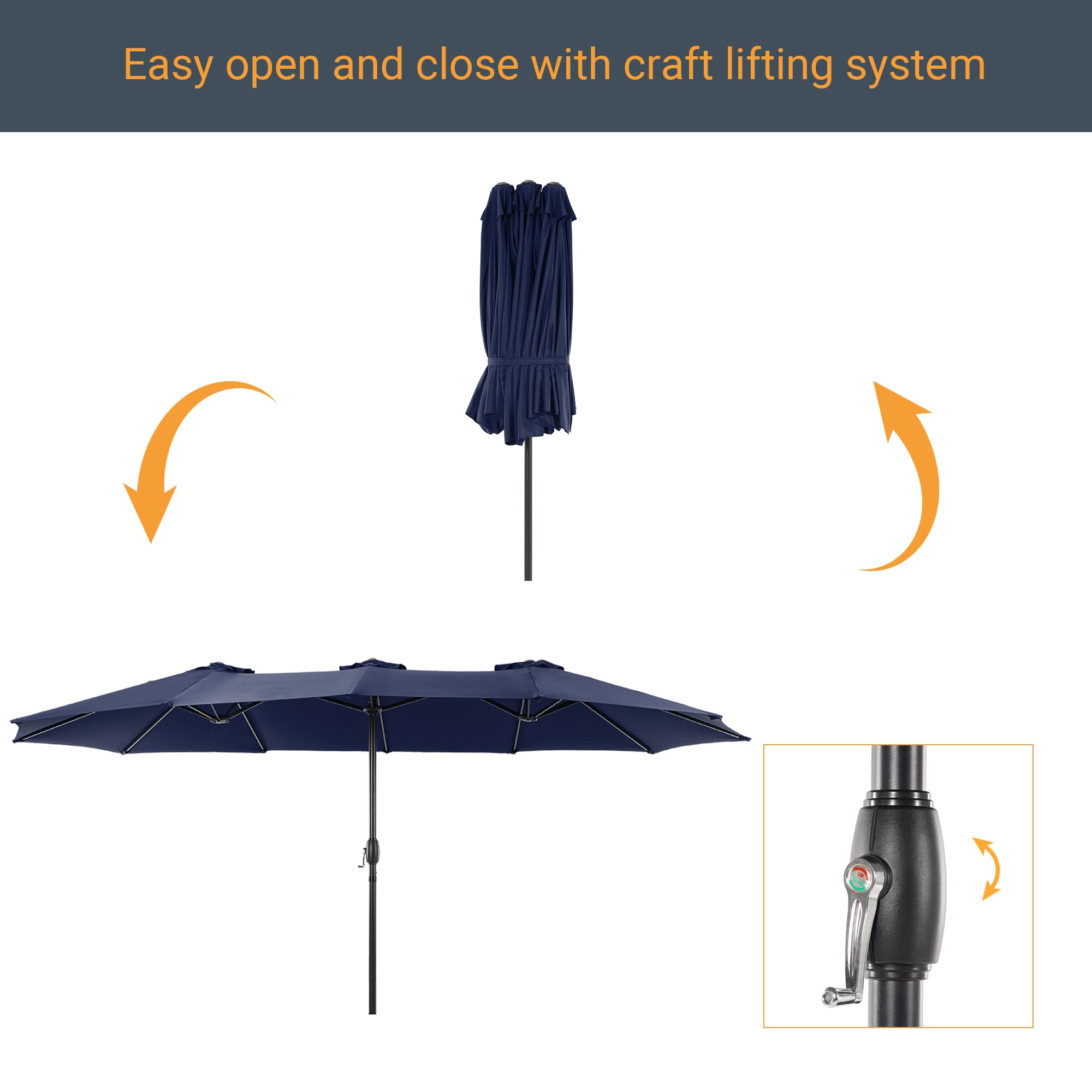 ACEGOSES LW-MK-460NY-B Umbrellas-2 - View #2