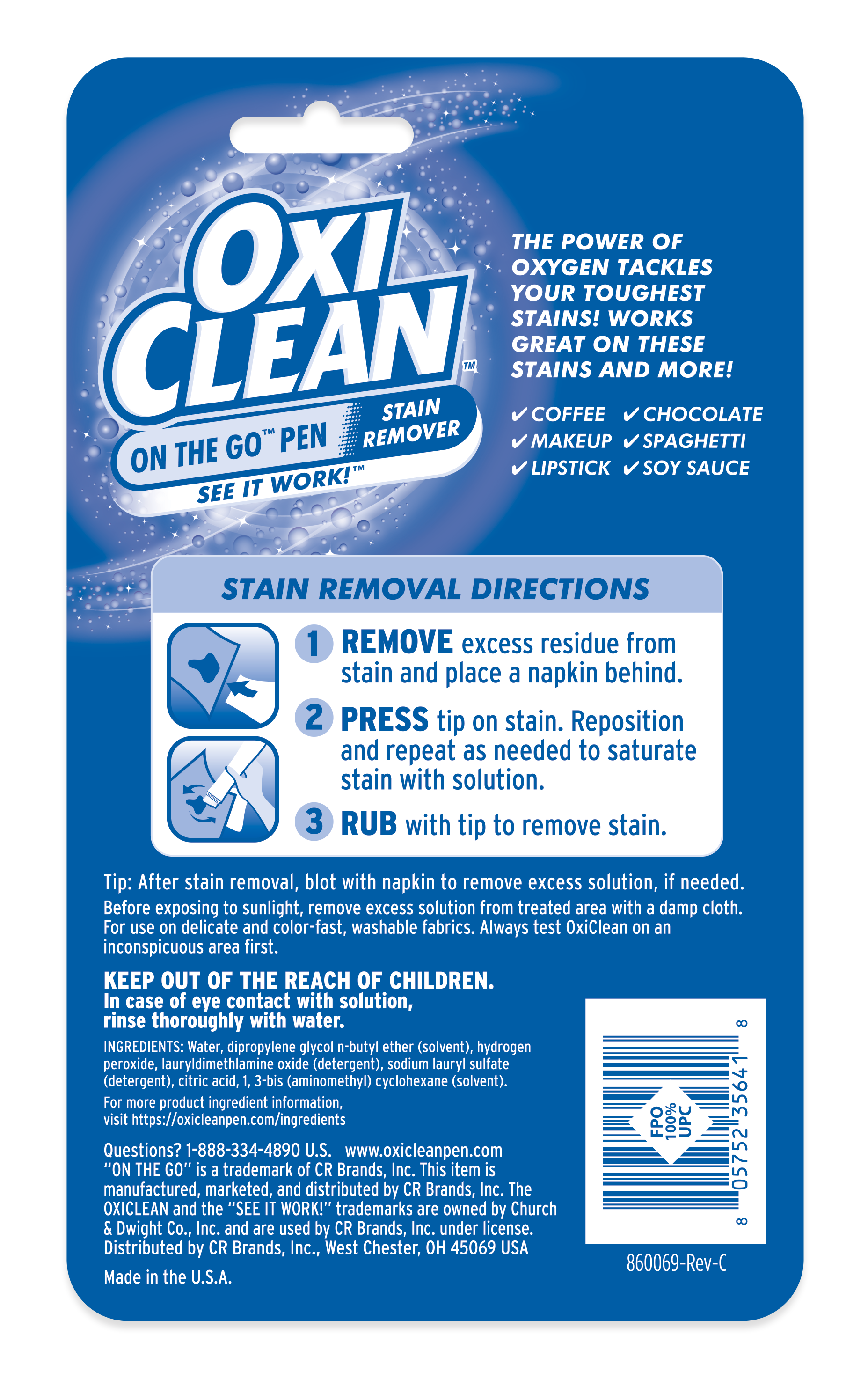 OxiClean White Revive Laundry Whitener And Stain Remover Power Paks - 24  Count - Star Market