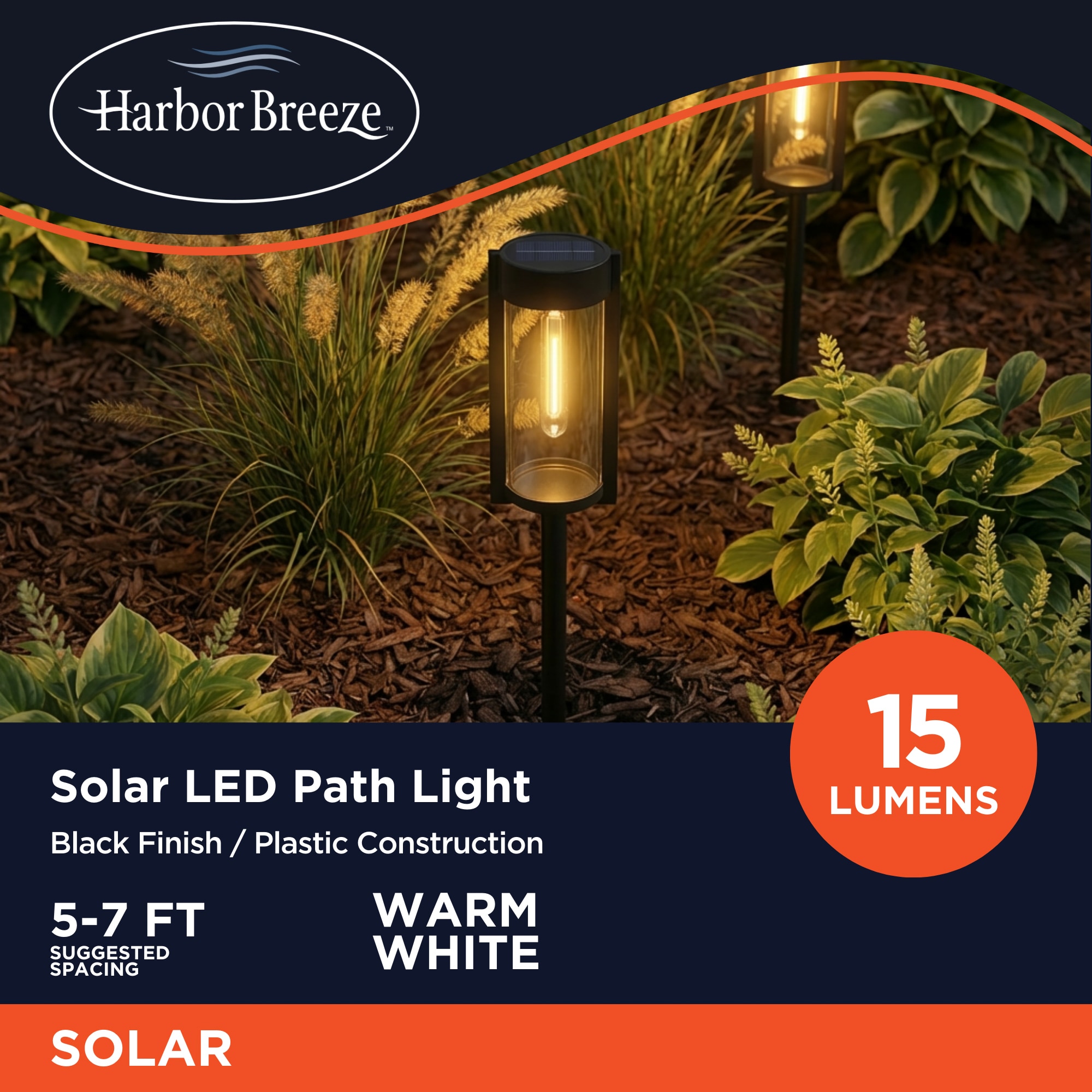 Harbor Breeze 43671 Path-Lights - View #3