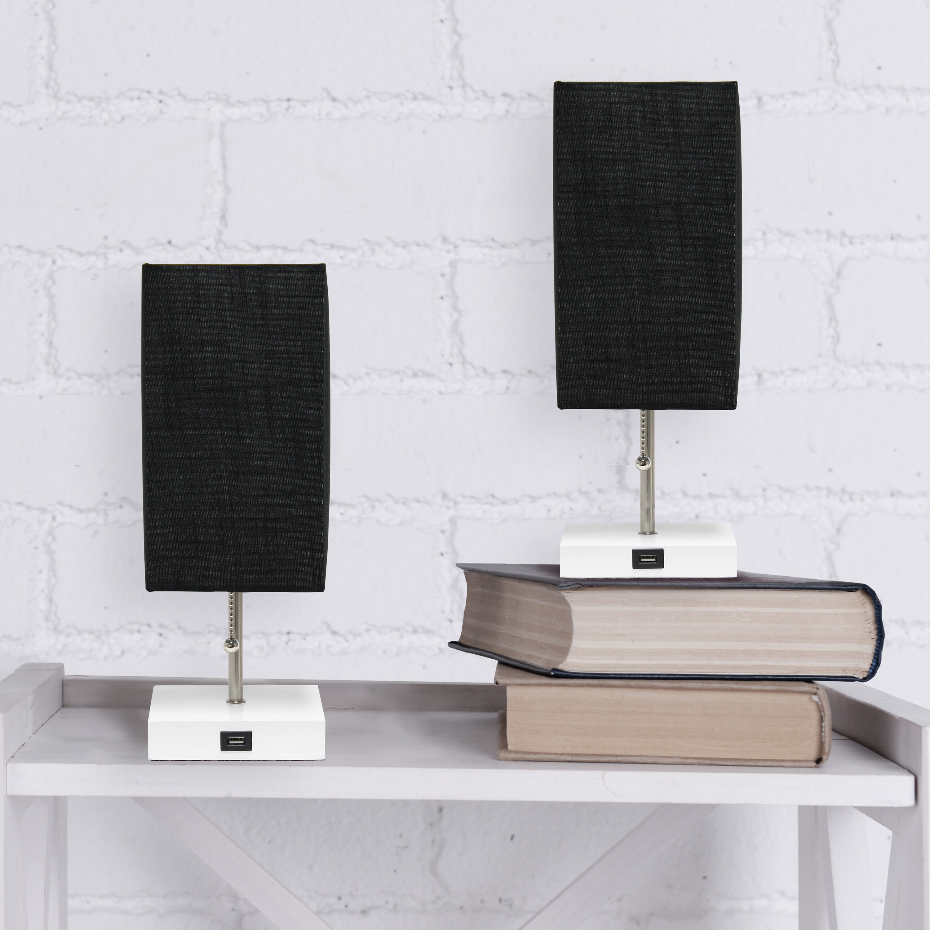 Simple Designs LC7001-BAW Table-Lamps - View #5