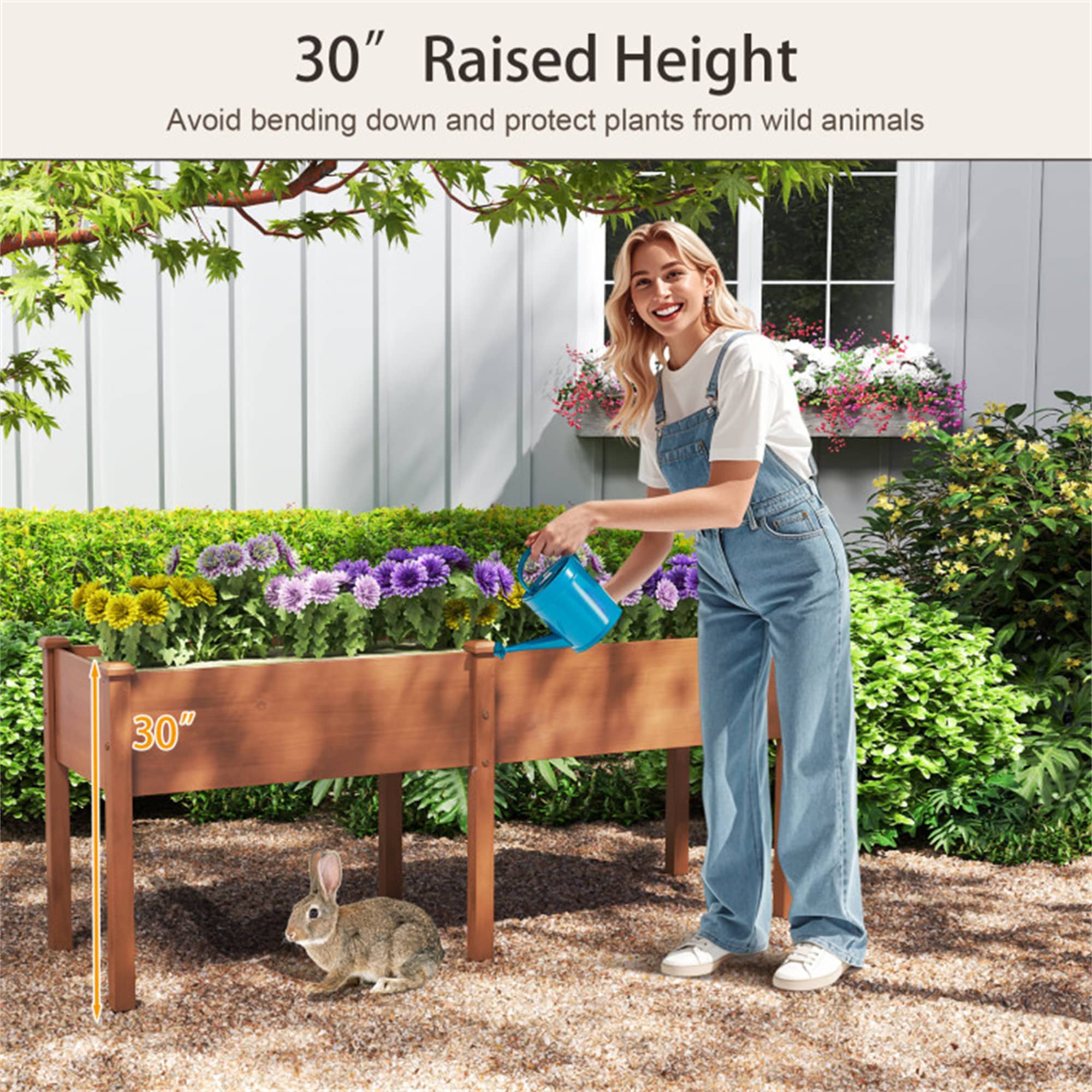 BABOOM BOM-T4281BN-CO Raised-Planter-Boxes - View #6