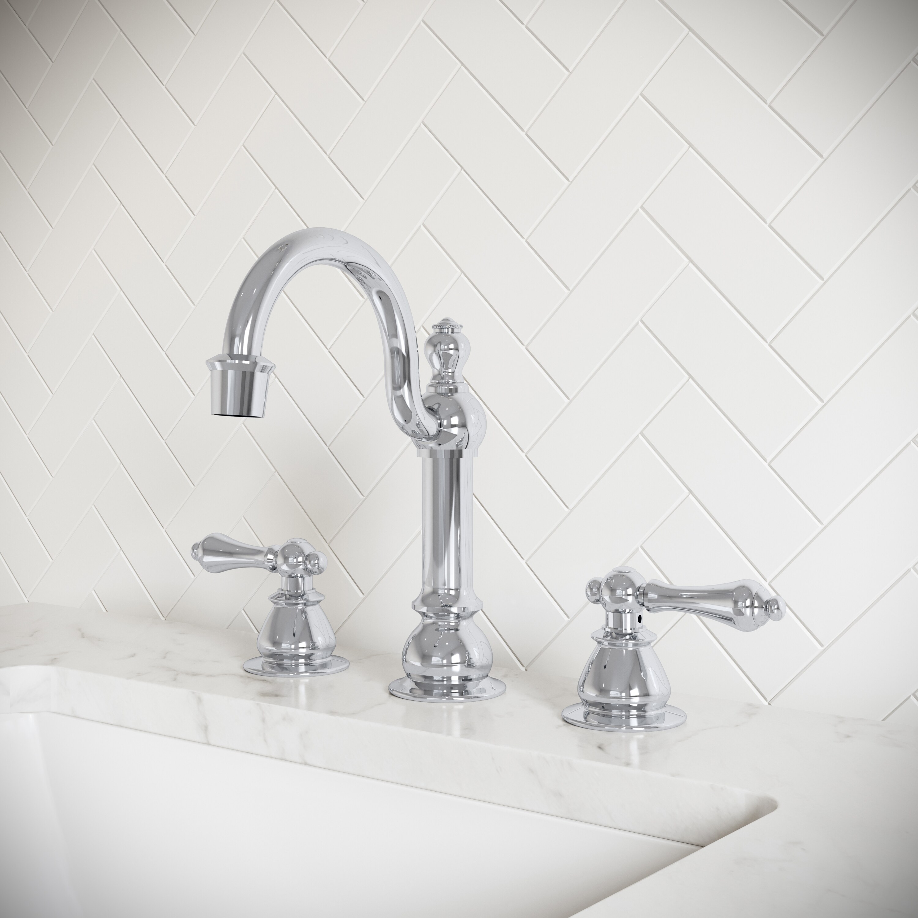 Water Creation F2-0012-01-AL Lavatory-Faucets - View #2