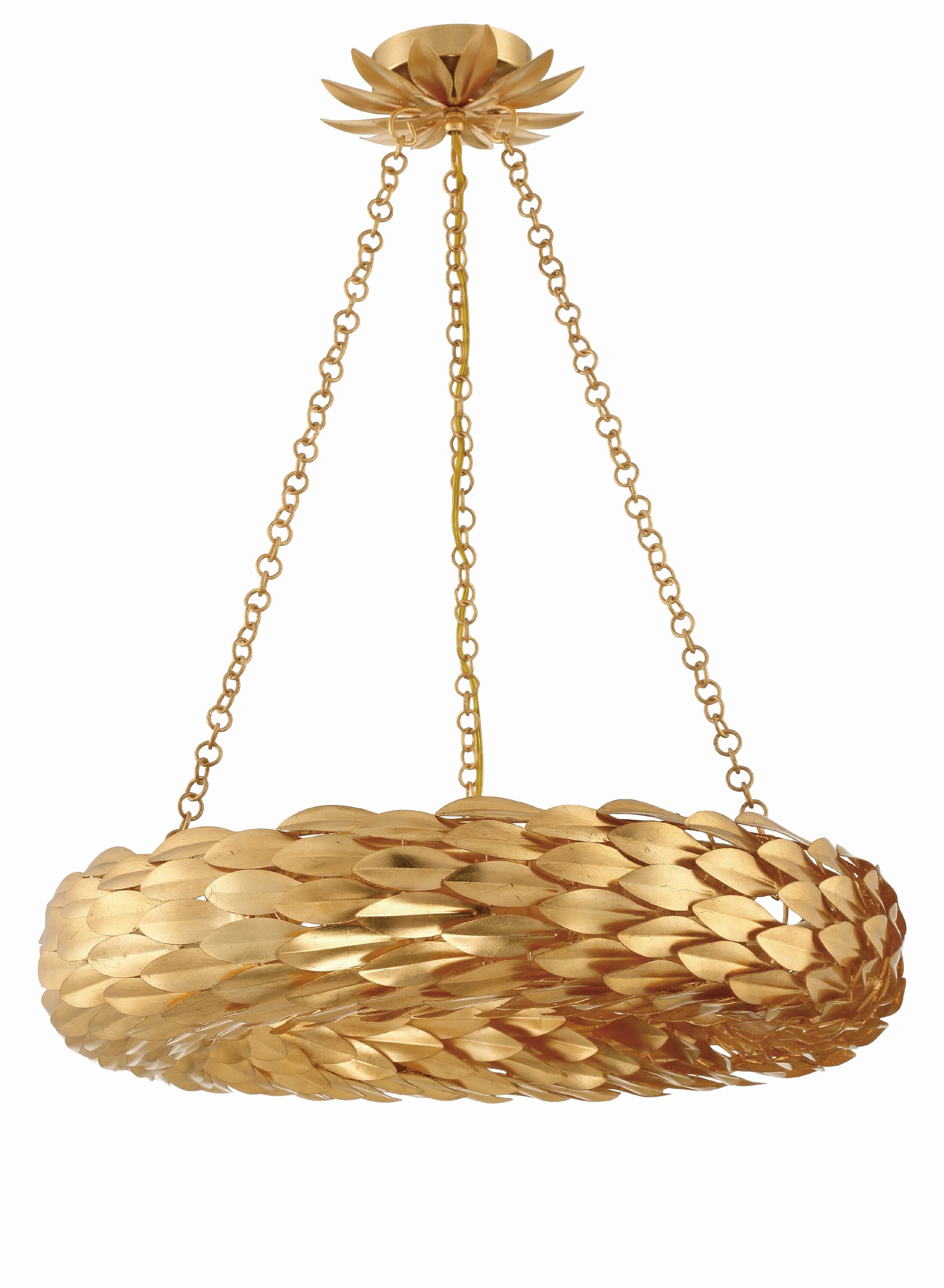 Crystorama 536-GA Pendant-Lights - View #2