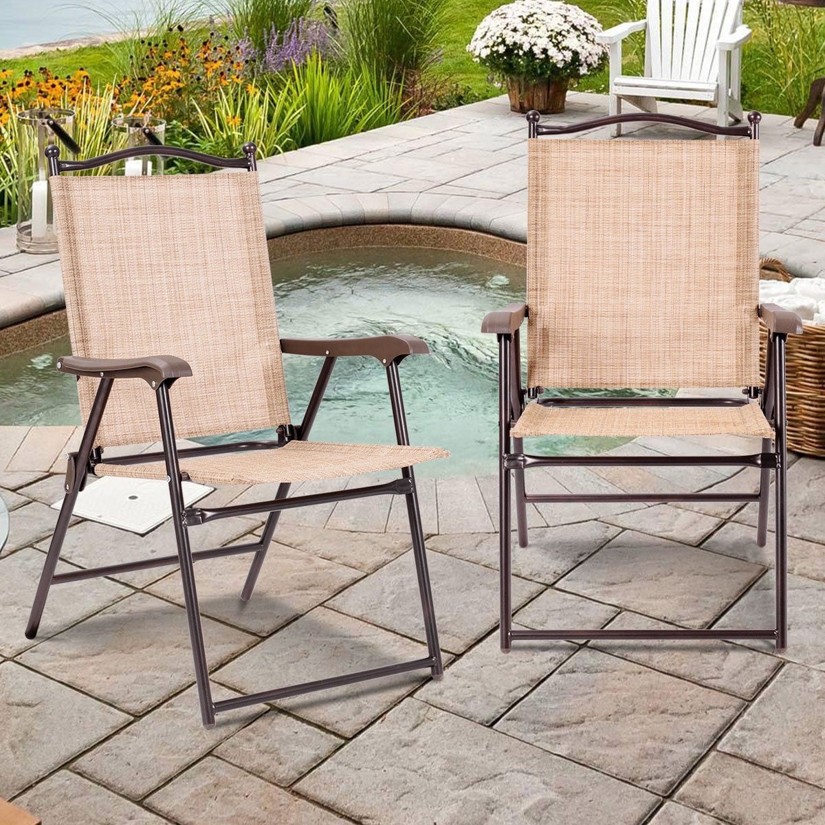 Clihome CWCH-OP3568-2YE Patio-Chairs - View #3