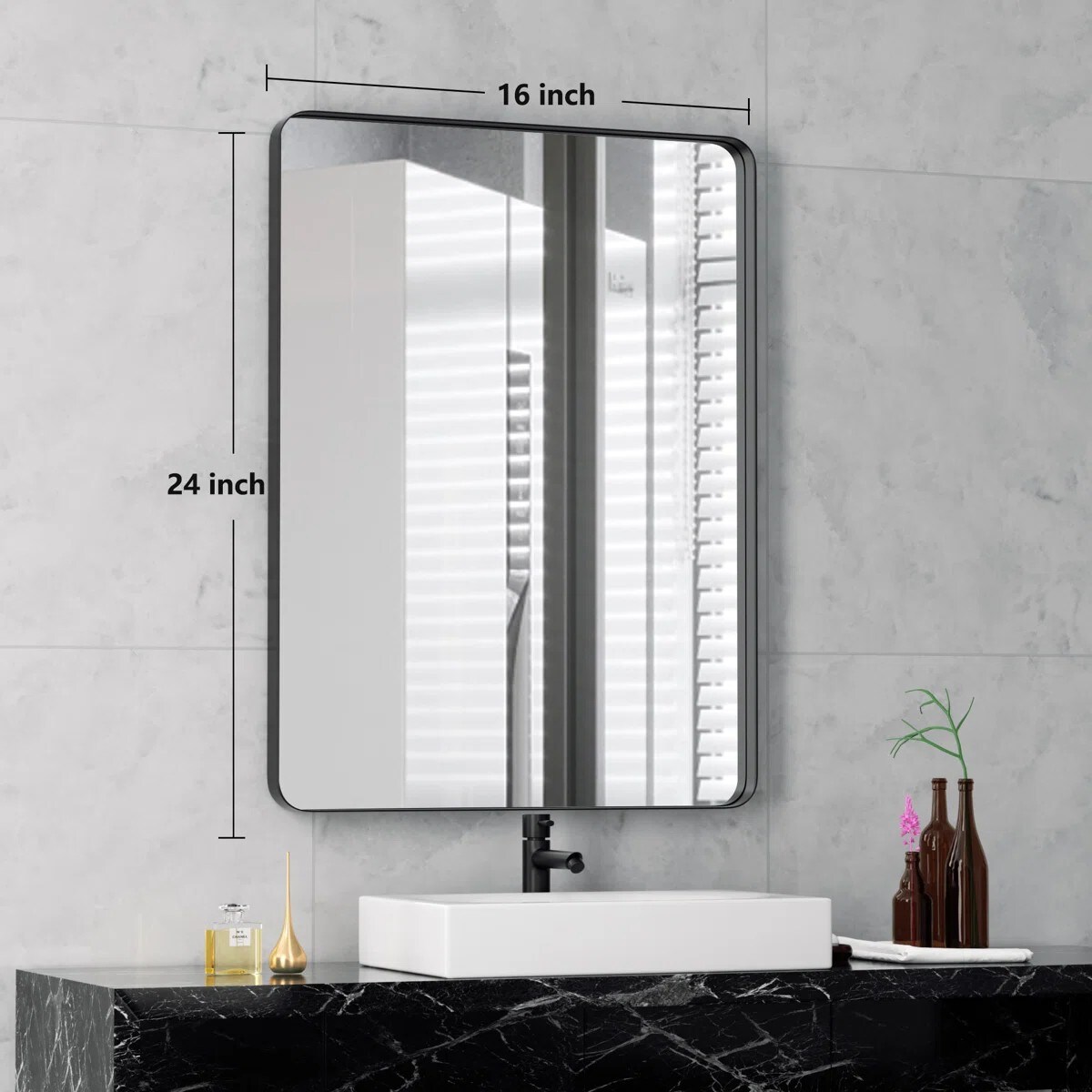 PAIHOME LS-5524-FFBL Decor-Mirrors - View #5