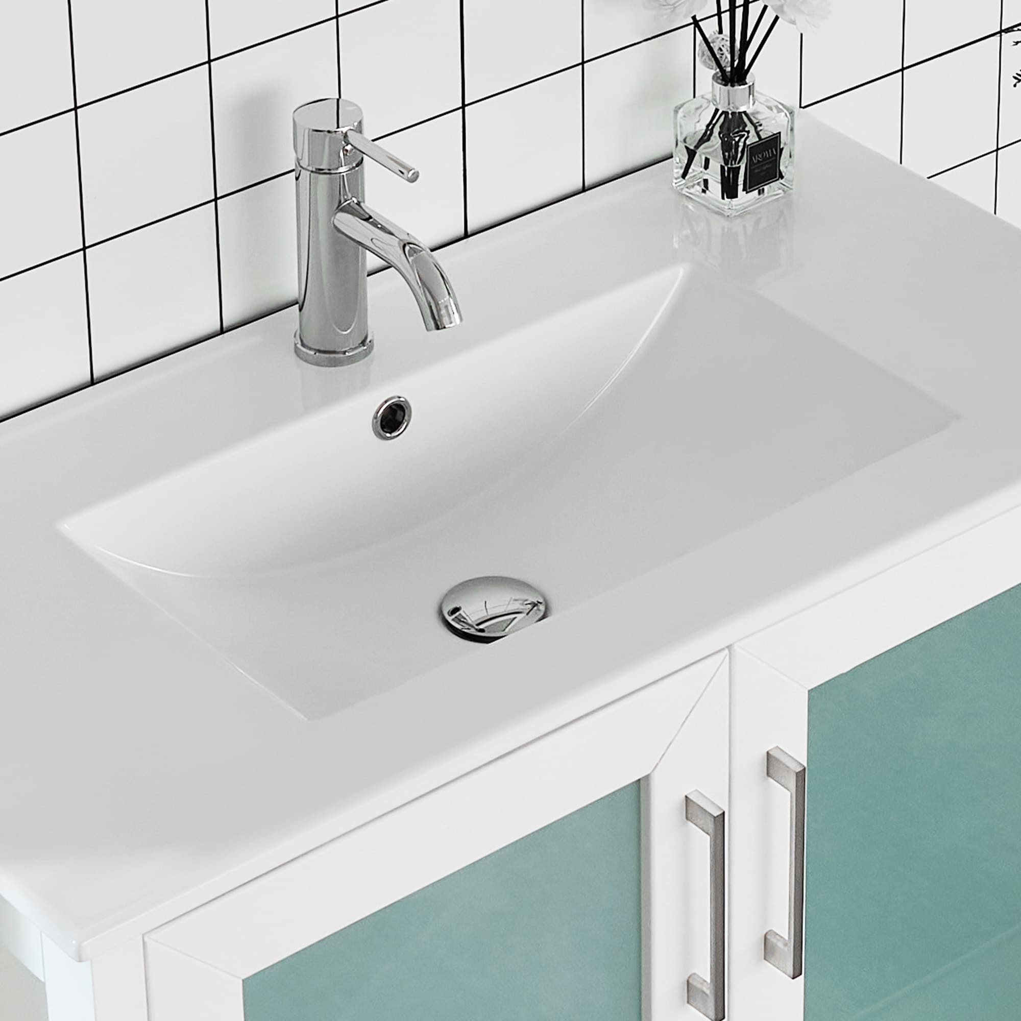 Vanity Art VA3036-96W Bath-Vanity-Combo - View #7