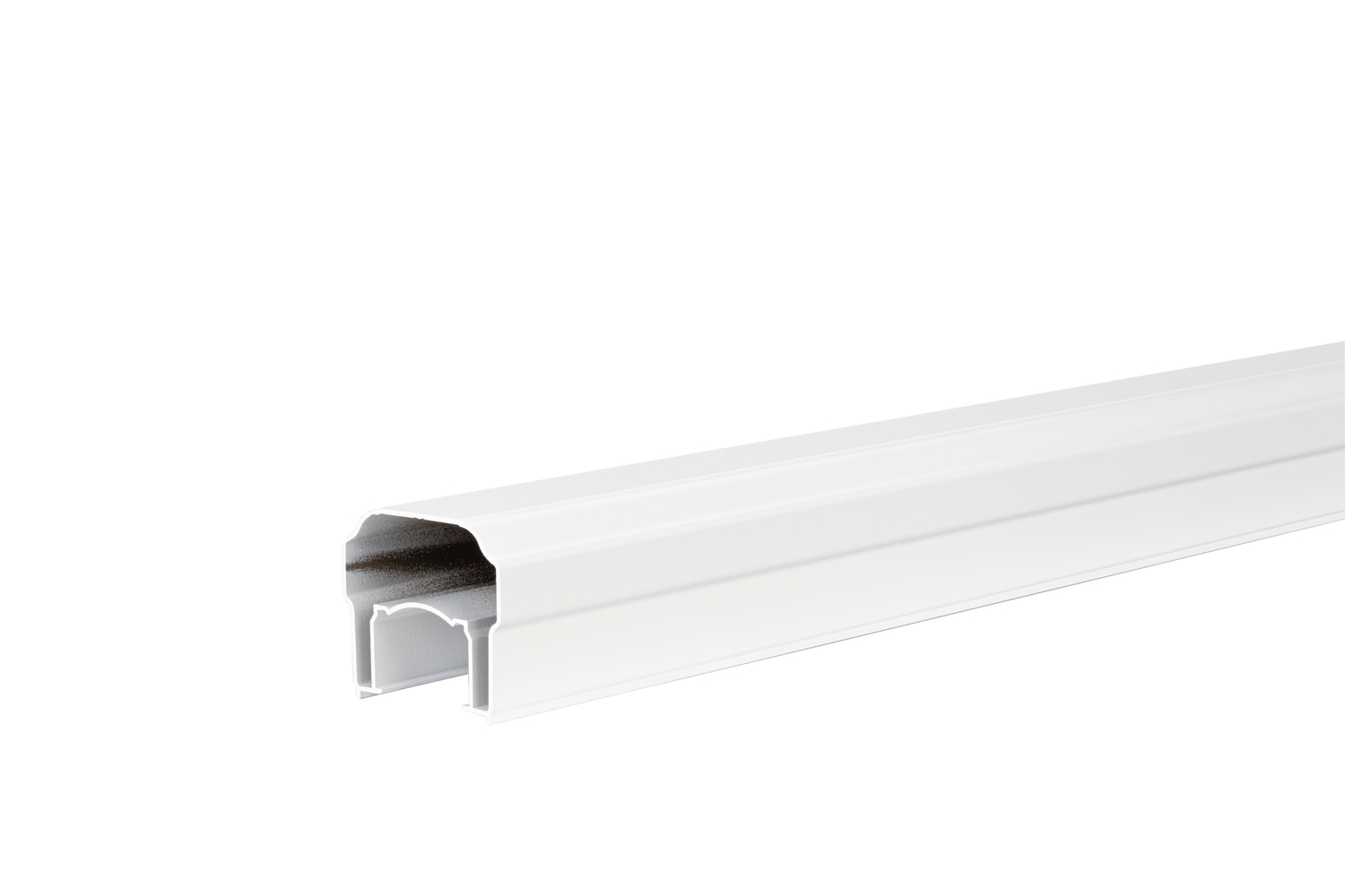 TimberTech Impression Rail Express 8-ft L x 2-in W x 2-in H White Aluminum Top rail