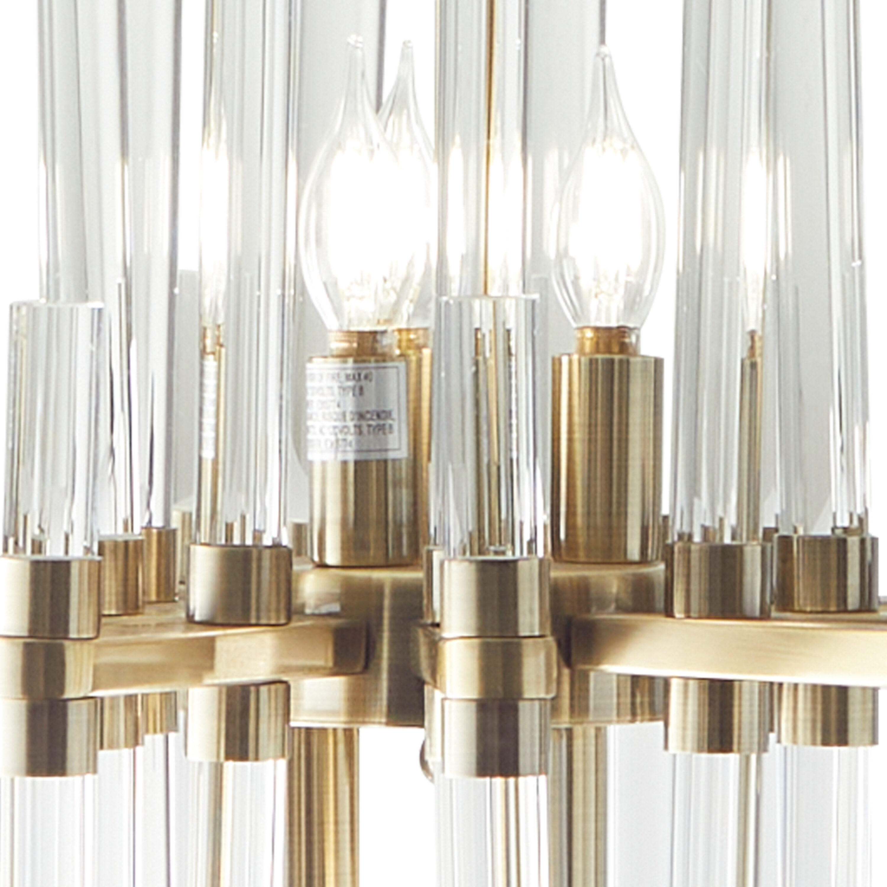 Grayson Lane 8-Light Glam LED Dry Rated Chandelier at Lowes.com