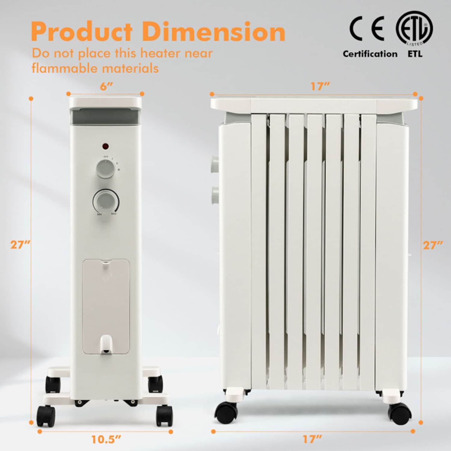 Mondawe MO-NP10041US Portable-Electric-Heat - View #10
