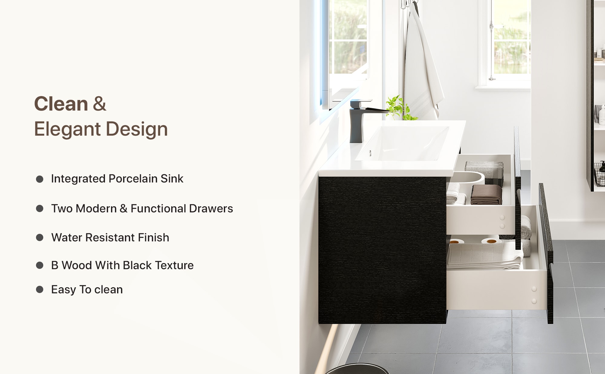 Eviva EVVN23-36BW-WM Bath-Vanity-Combo - View #9