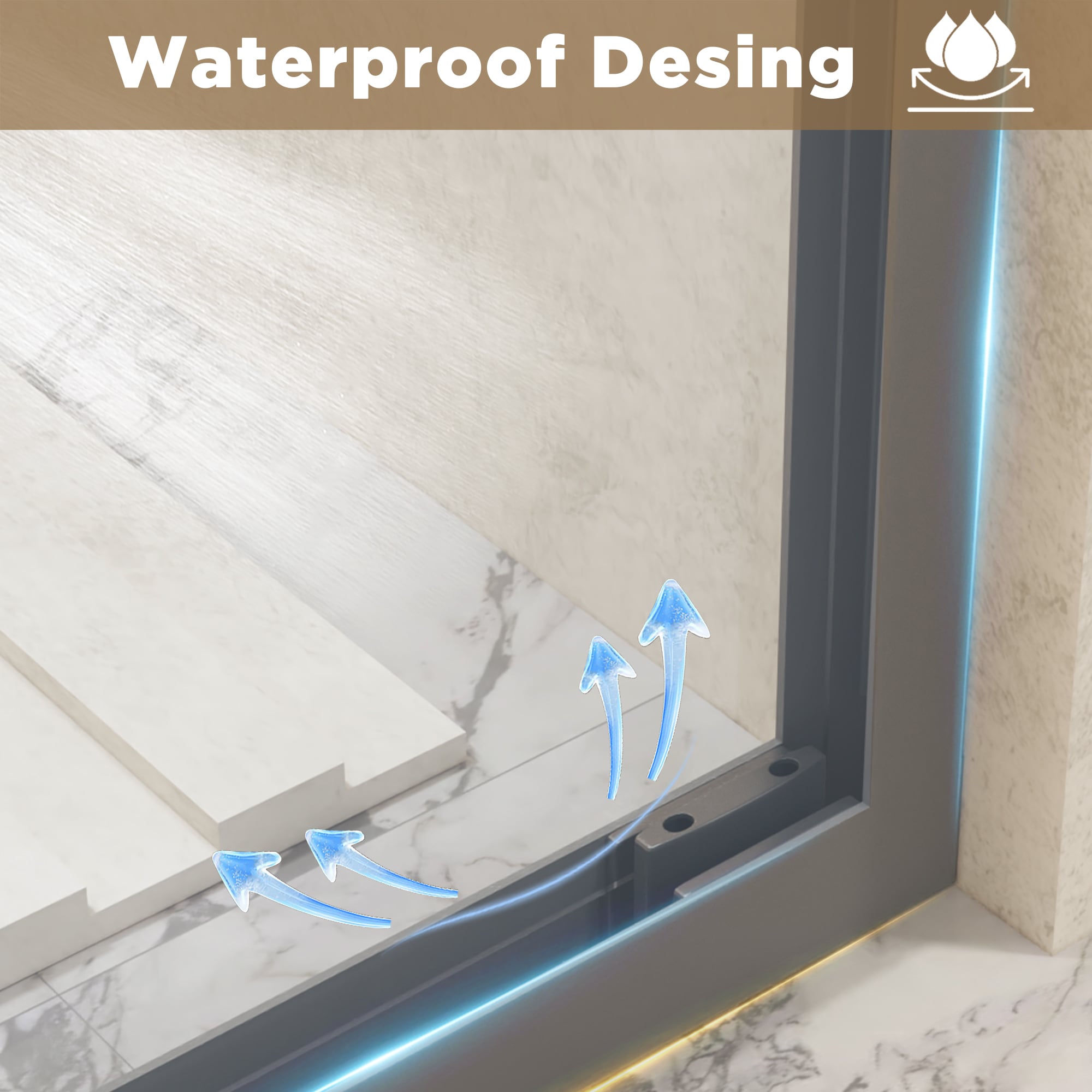 Lordear HMS-LD-6A22-1-606CH Shower-Doors - View #5