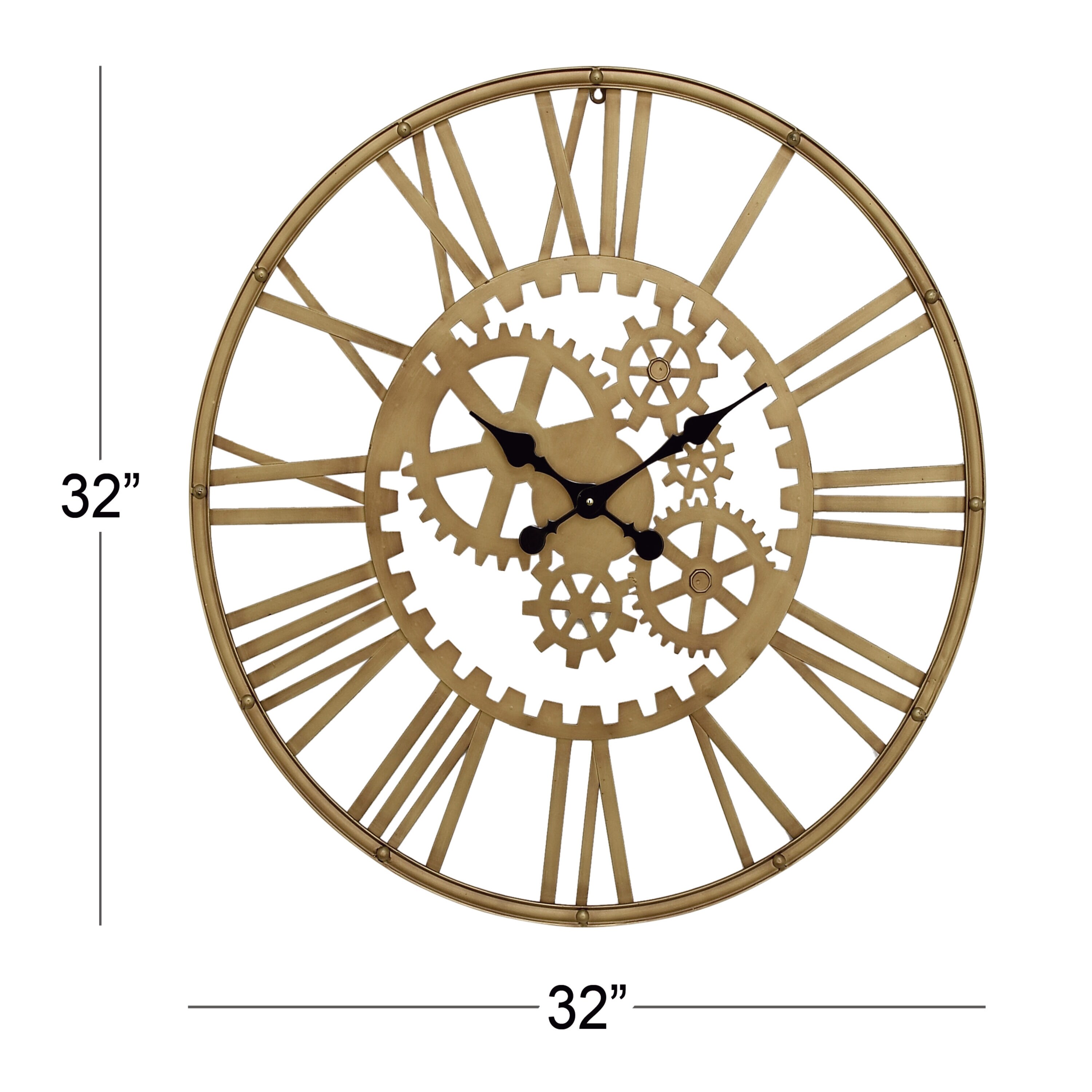 CosmoLiving by Cosmopolitan 52568 Indoor-Outdoor-Clocks - View #7