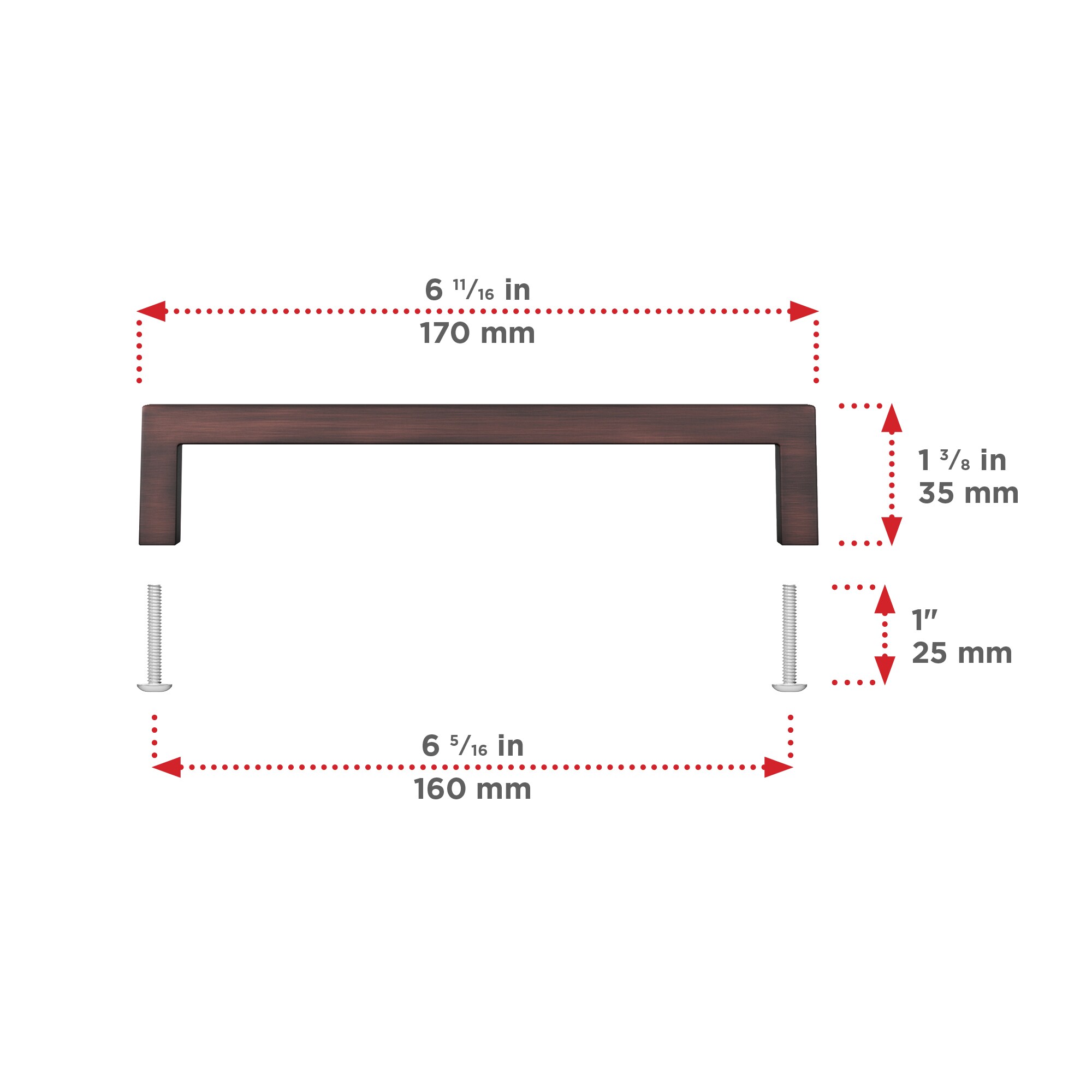 Richelieu BP873160BORB Cabinet-Pulls - View #5