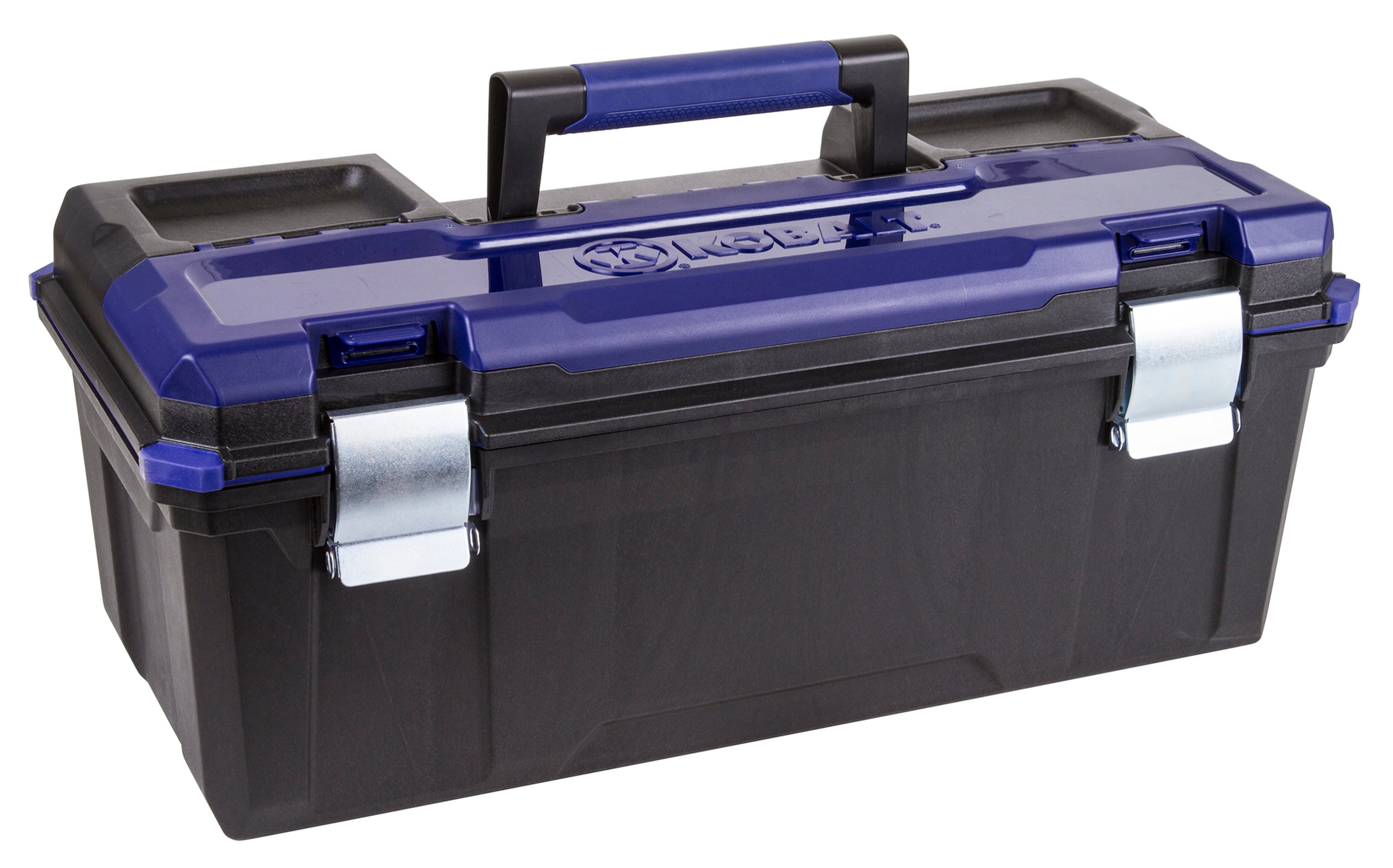 Kobalt Zerust 26 In Black Plastic Lockable Tool Box In The Portable