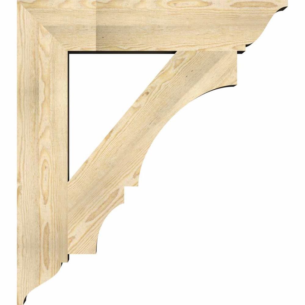 Ekena Millwork BKT06X32X36BOA01RDF Exterior-Brackets-Braces - View #3