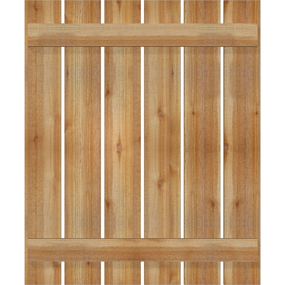 Ekena Millwork RBS06S35X042RWR Exterior-Shutters - View #5