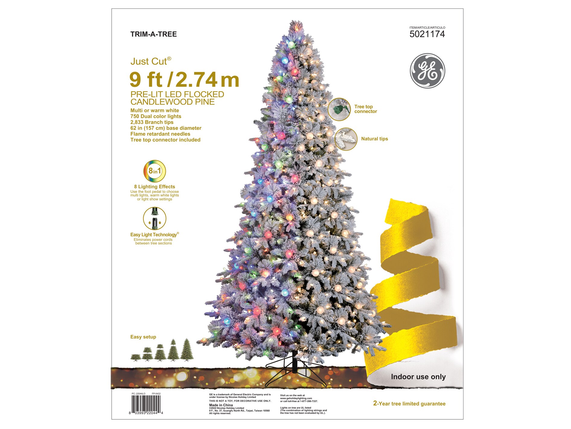 GE 22044LO Artificial-Christmas-Trees - View #14