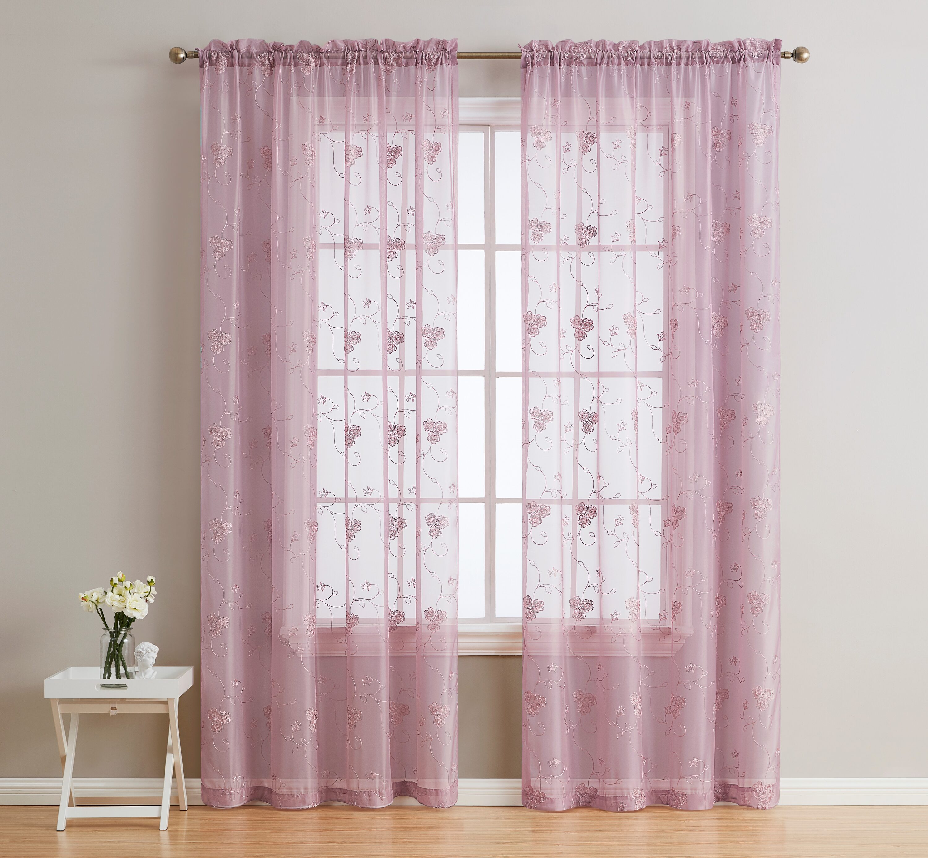 HLC.me ALGRA-MAUV63 curtains - View #2