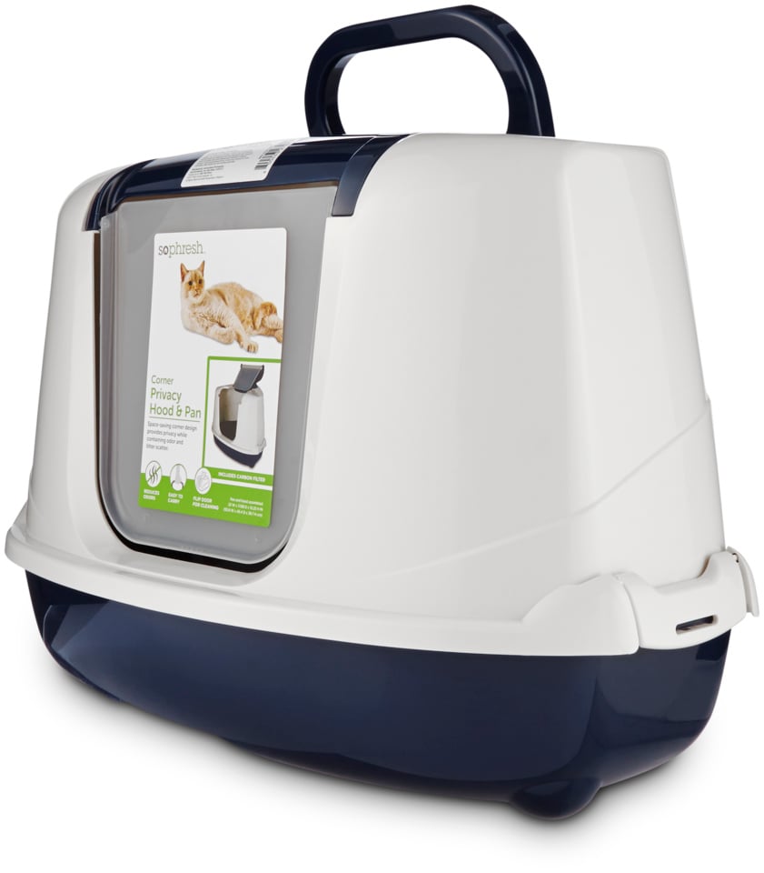 Moderna flip corner cat litter outlet box