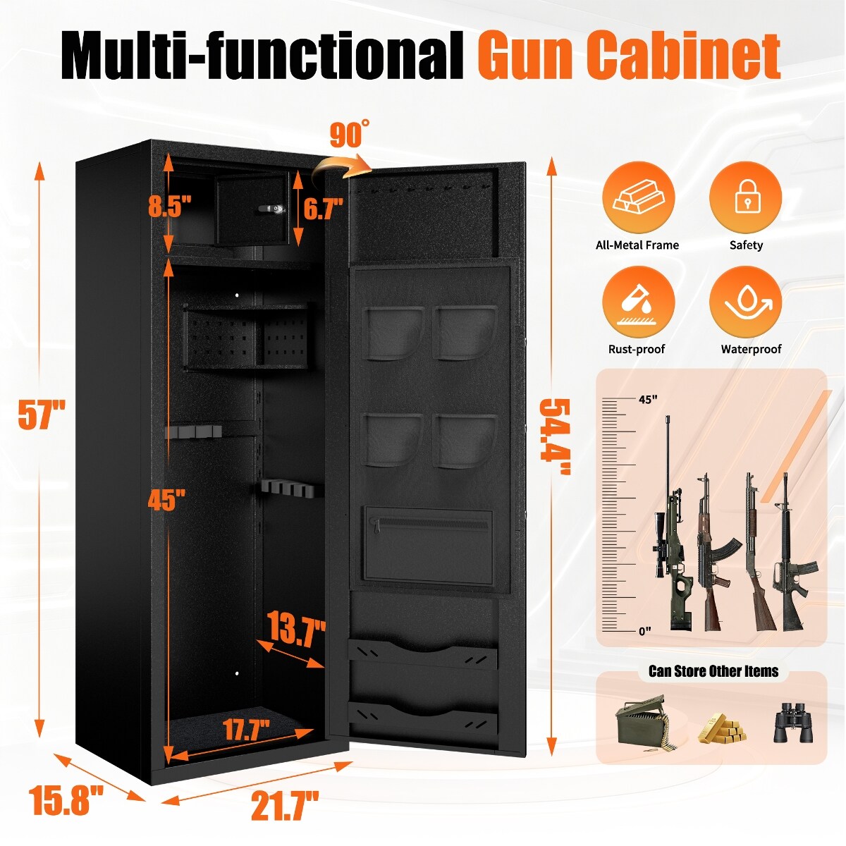 KEOKLE T2398P565487 Gun-Safes - View #2