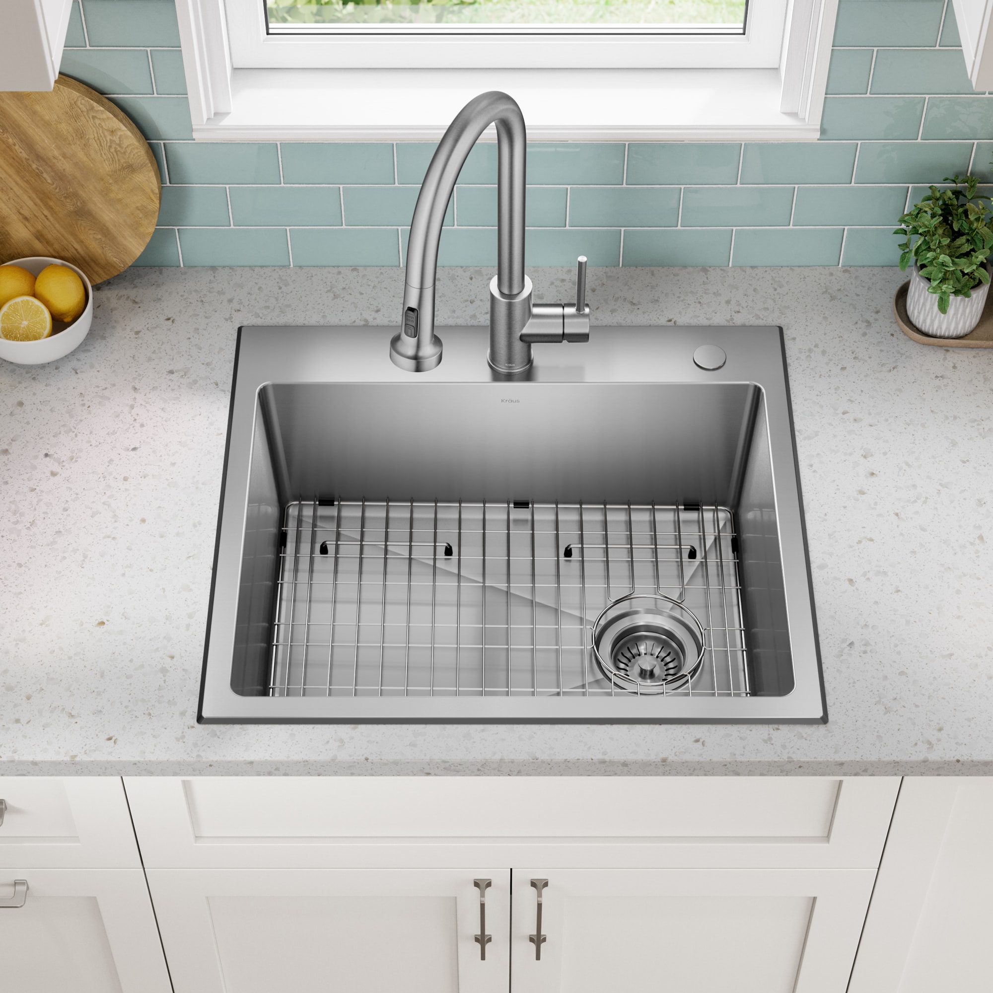Kraus KHT641-25 Kitchen-Sinks - View #4