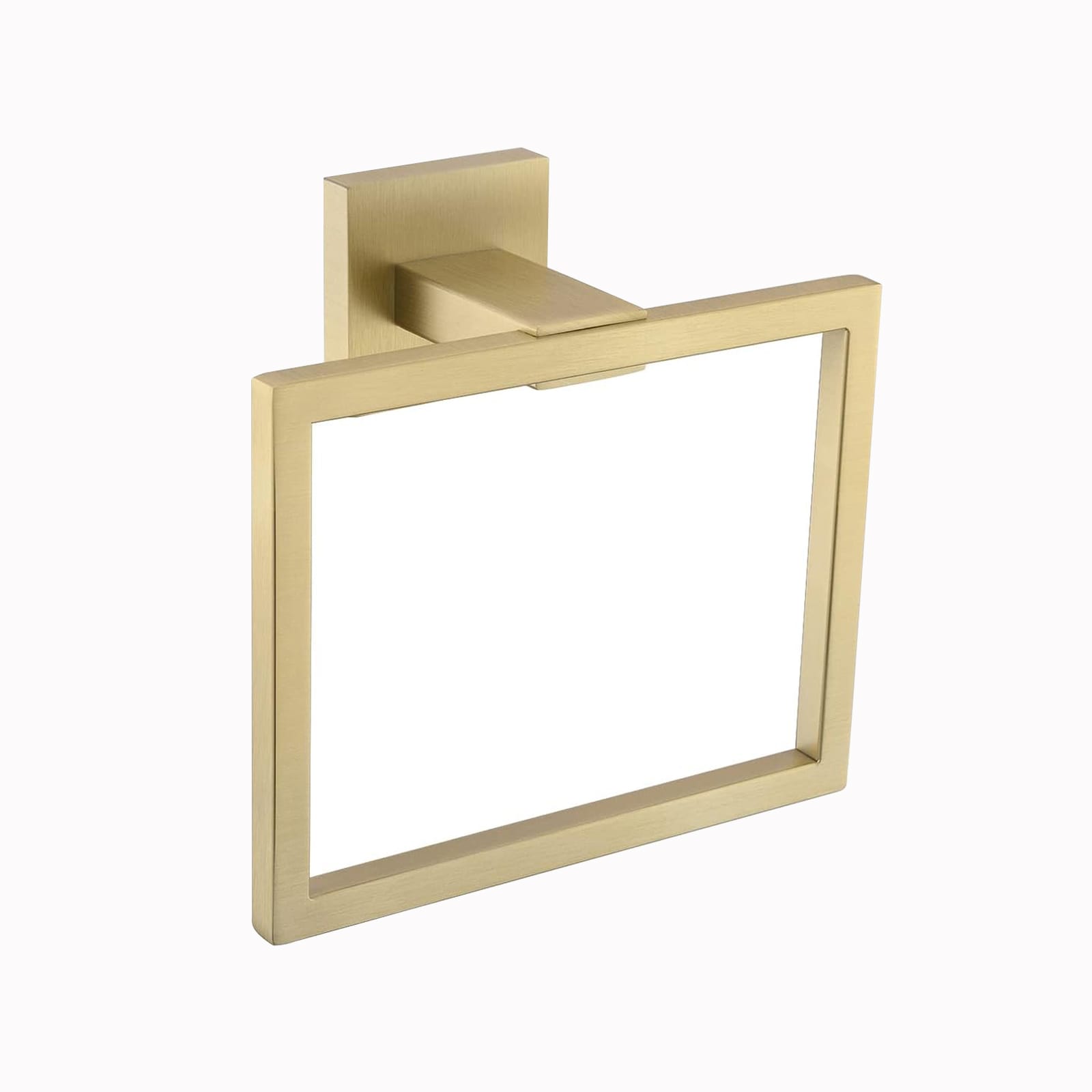 BYH TR-1002-BG Caddy Brushed Gold Wall mount Single Towel Ring