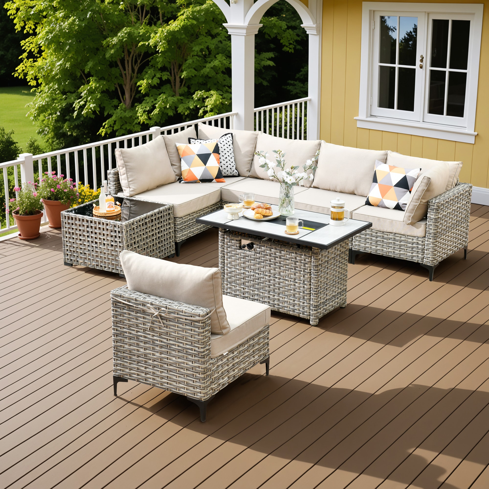 ALTRIGUS 6L-CFP-SKT608-AL Patio-Conversation-Sets - View #4