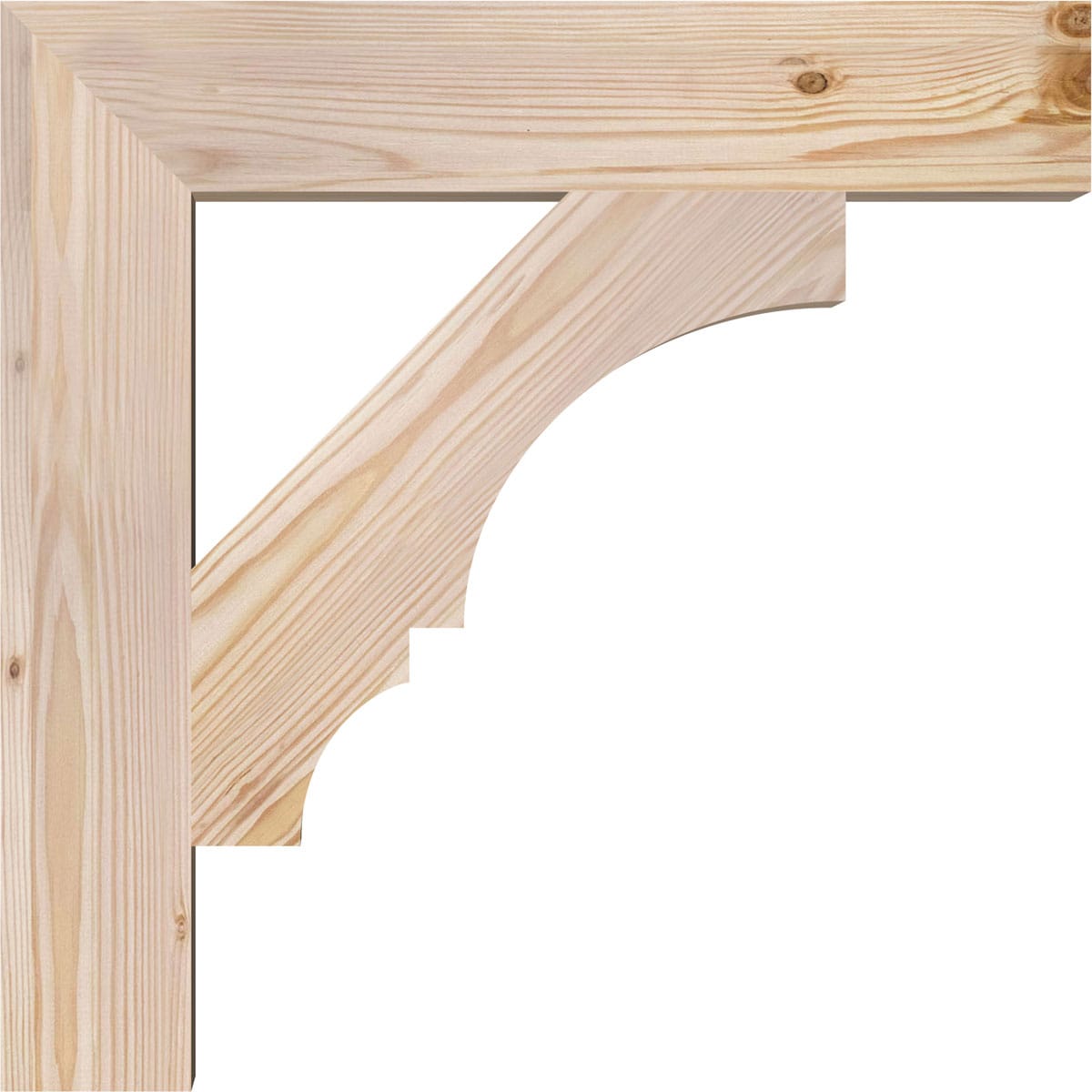 Ekena Millwork BKT04X20X20BOA05SDF Exterior-Brackets-Braces - View #3